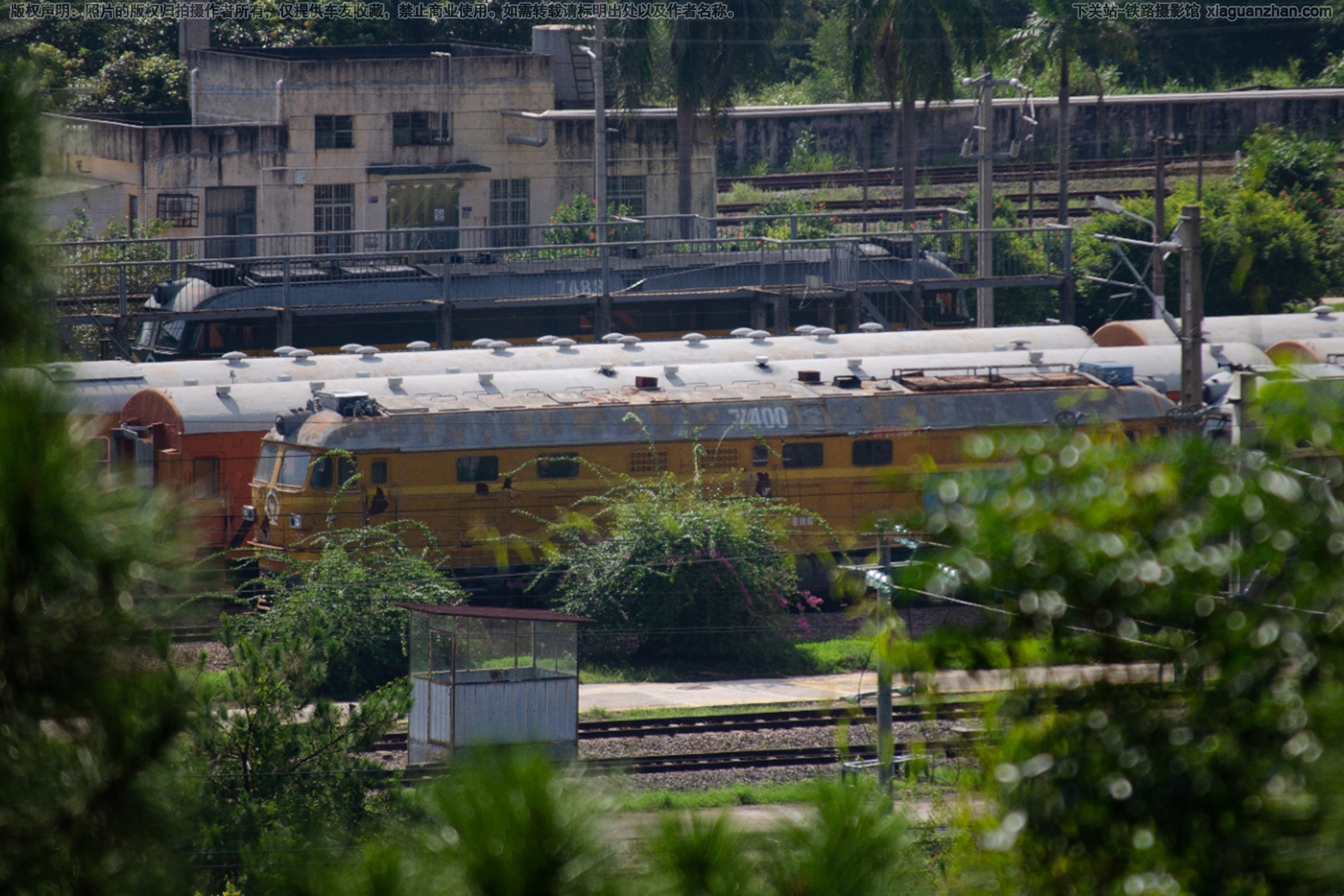 东风4-7400 DF4-7400 广铁汕段 东风4-7400 DF4-7400 广铁汕段