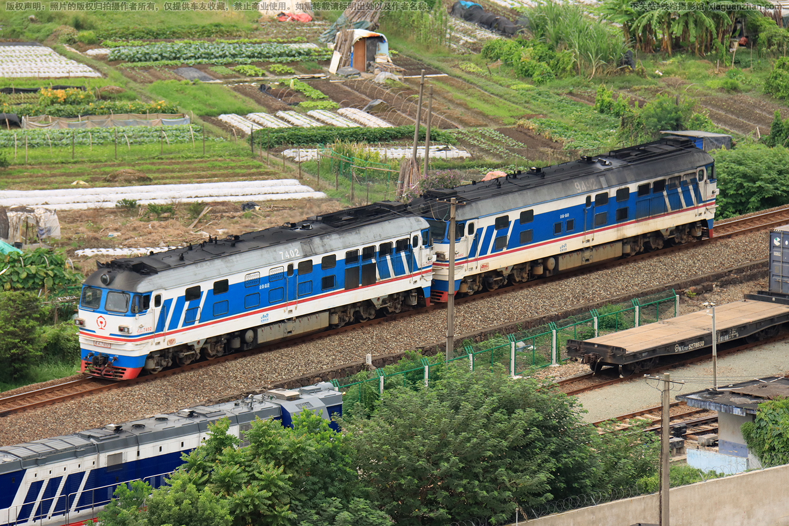 东风4-7402 DF4-7402 金温温段 东风4-7402 DF4-7402 金温温段