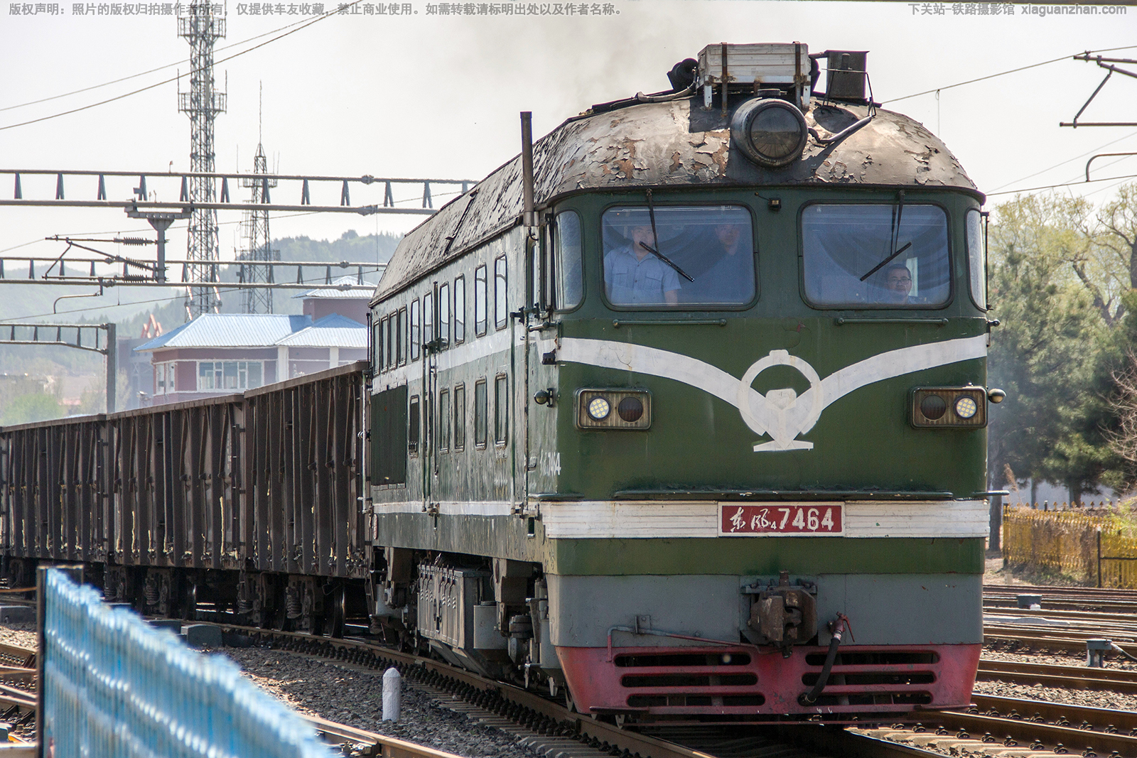 东风4-7464 DF4-7464 吉林吉铁 东风4-7464 DF4-7464 吉林吉铁