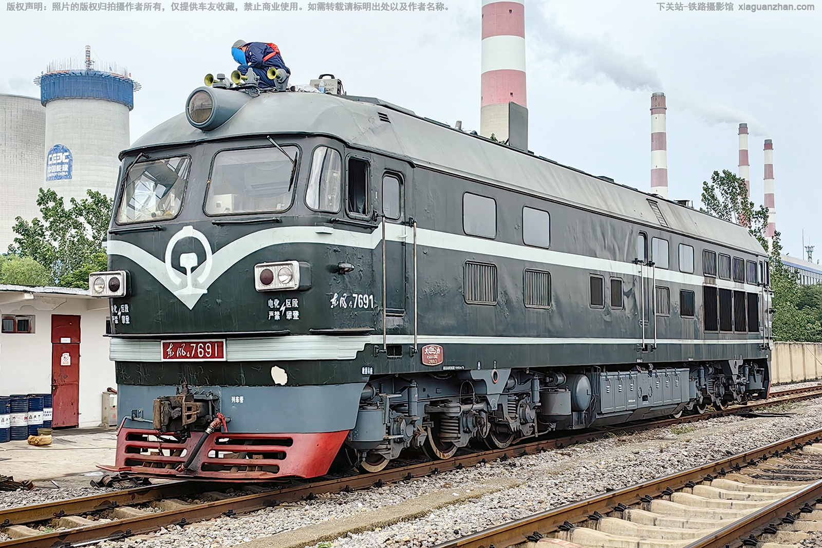 东风4-7691 DF4-7691 中铁十局 东风4-7691 DF4-7691 中铁十局