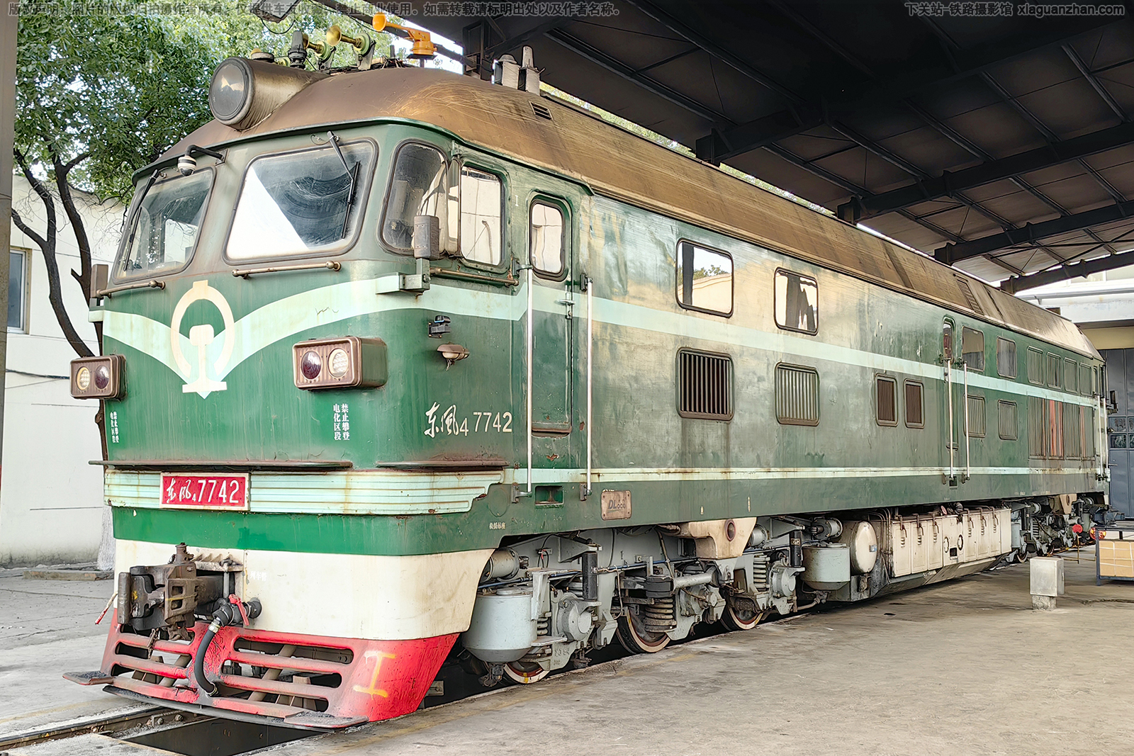 东风4-7742 DF4-7742 淮南铁运 东风4-7742 DF4-7742 淮南铁运