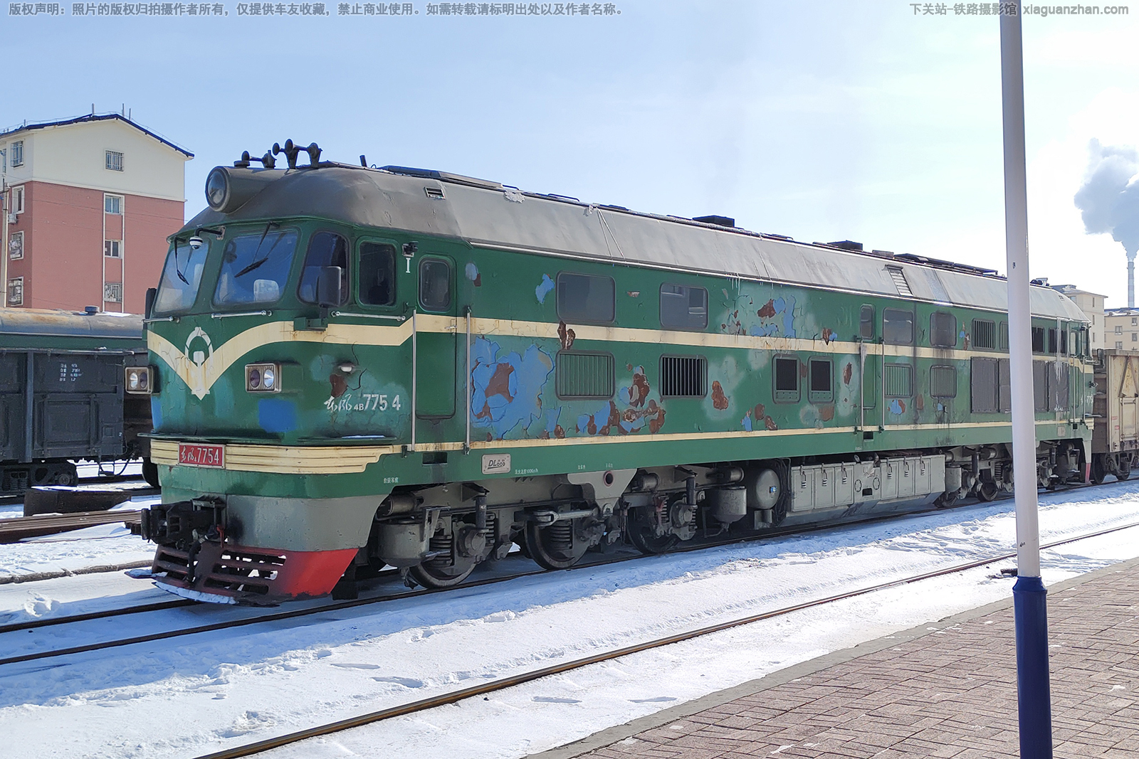 东风4-7754 DF4-7754 铁法能源运输部 东风4-7754 DF4-7754 铁法能源运输部