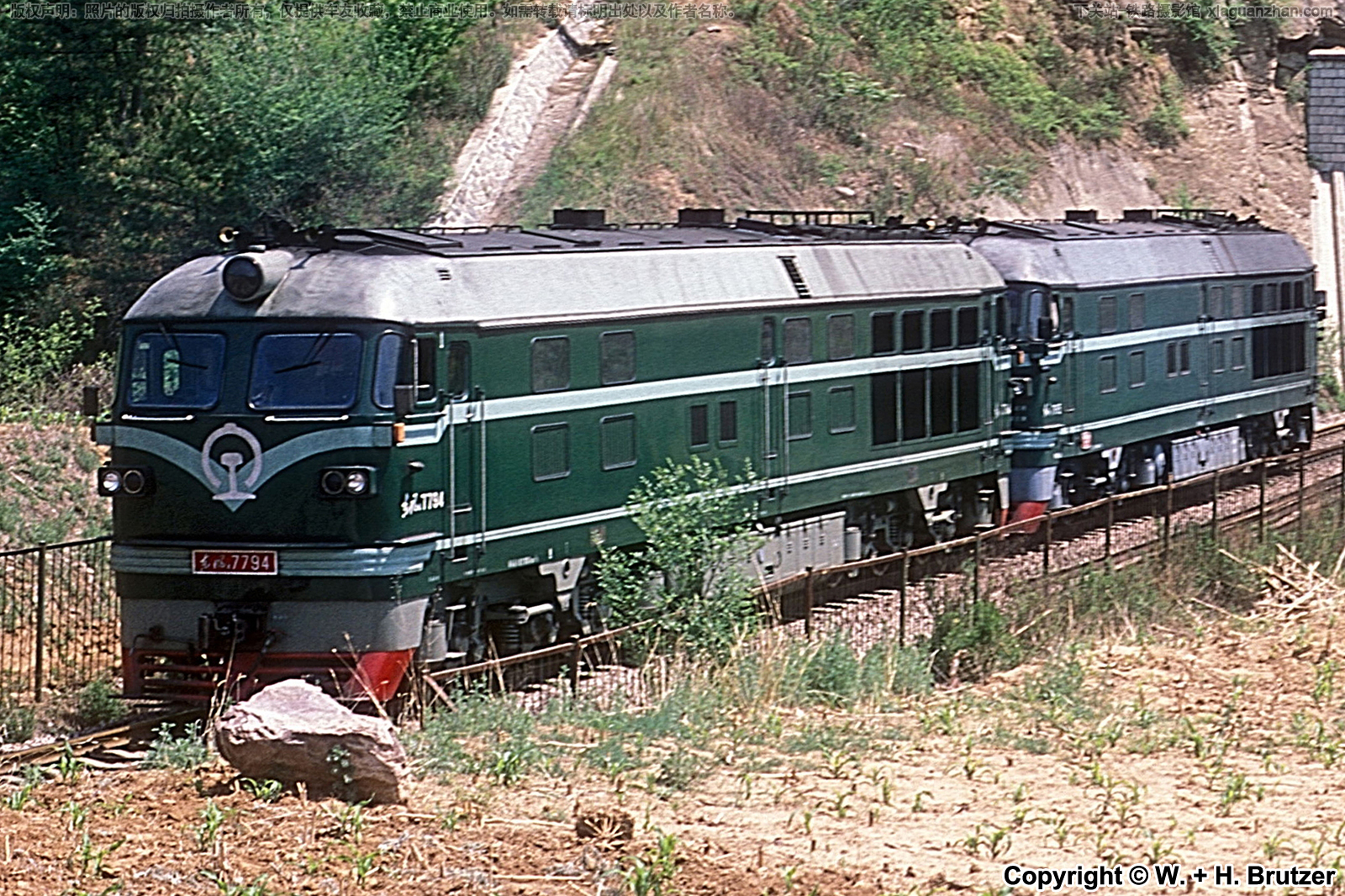 东风4-7794 DF4-7794 承德钢铁厂 东风4-7794 DF4-7794 承德钢铁厂