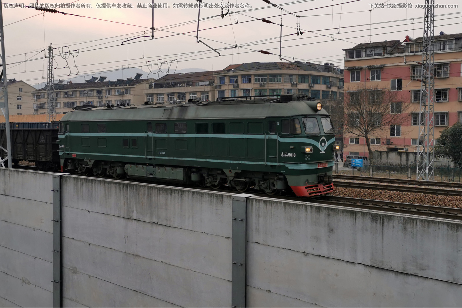 东风4-9018 DF4-9018 上局杭段 东风4-9018 DF4-9018 上局杭段