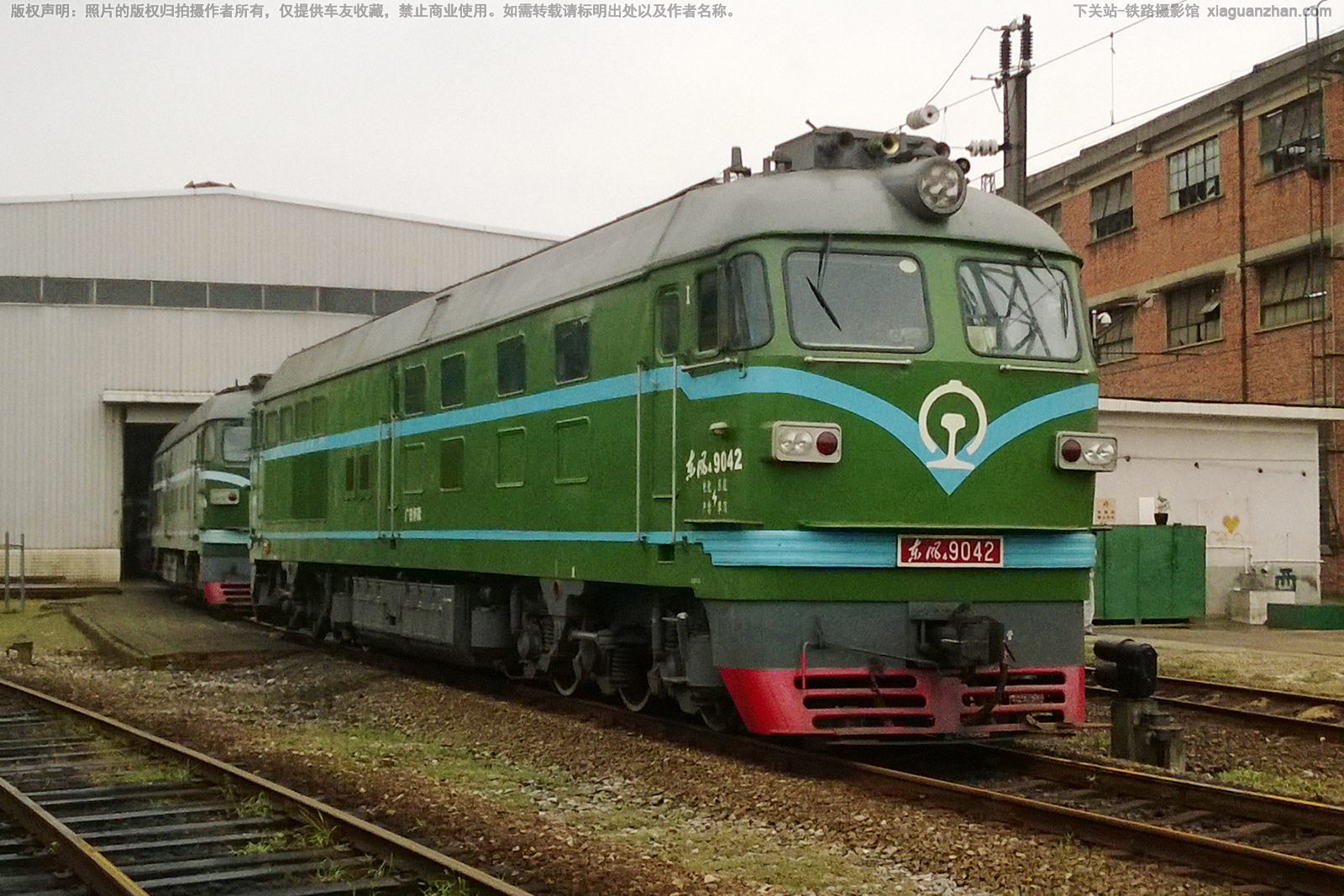 东风4-9042 DF4-9042 广铁怀段 东风4-9042 DF4-9042 广铁怀段