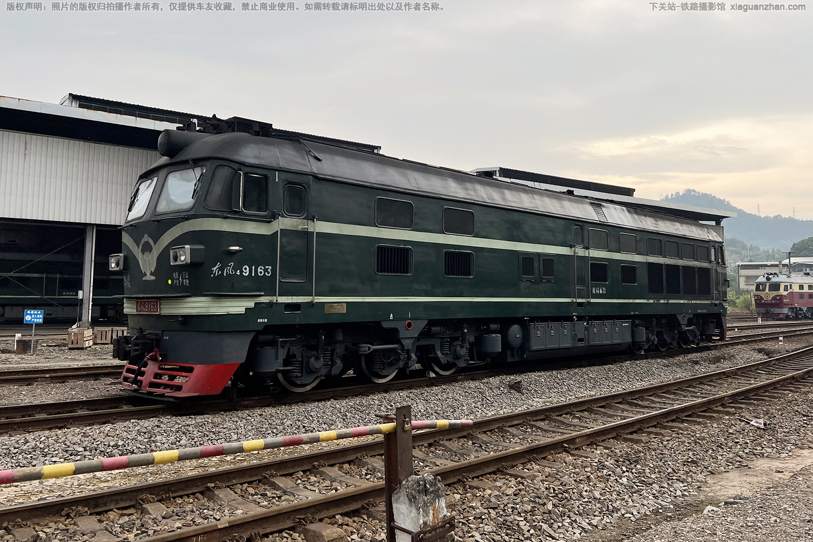 东风4-9163 DF4-9163 南局福段 东风4-9163 DF4-9163 南局福段