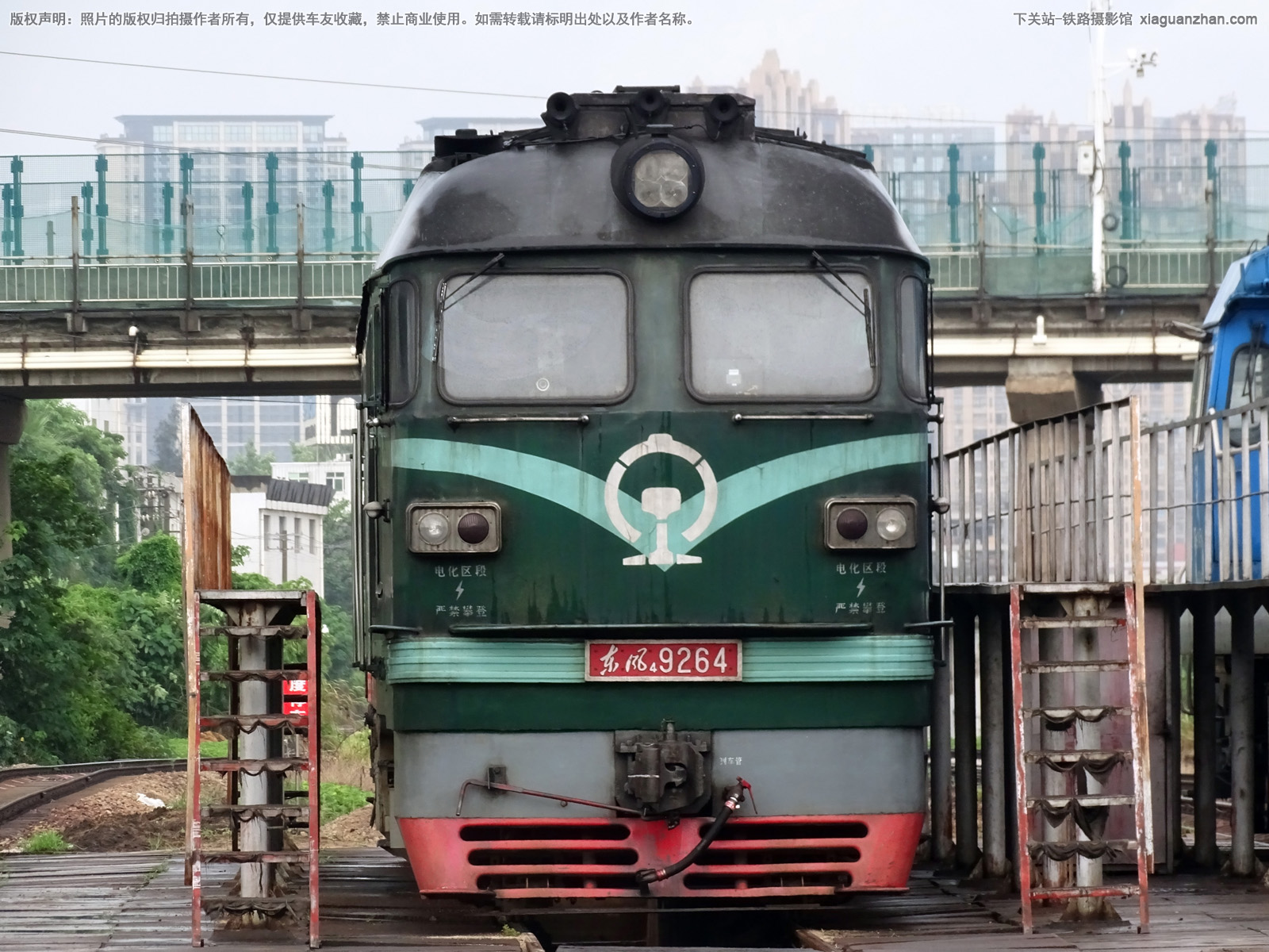 东风4-9264 DF4-9264 南局福段 东风4-9264 DF4-9264 南局福段