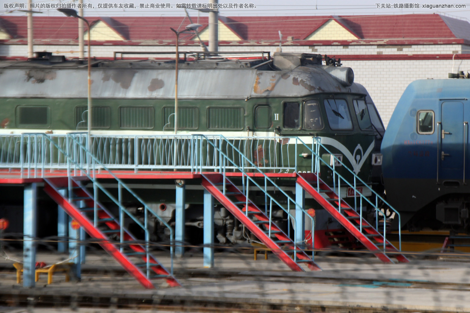 东风4-9285 DF4-9285 乌局哈段 东风4-9285 DF4-9285 乌局哈段