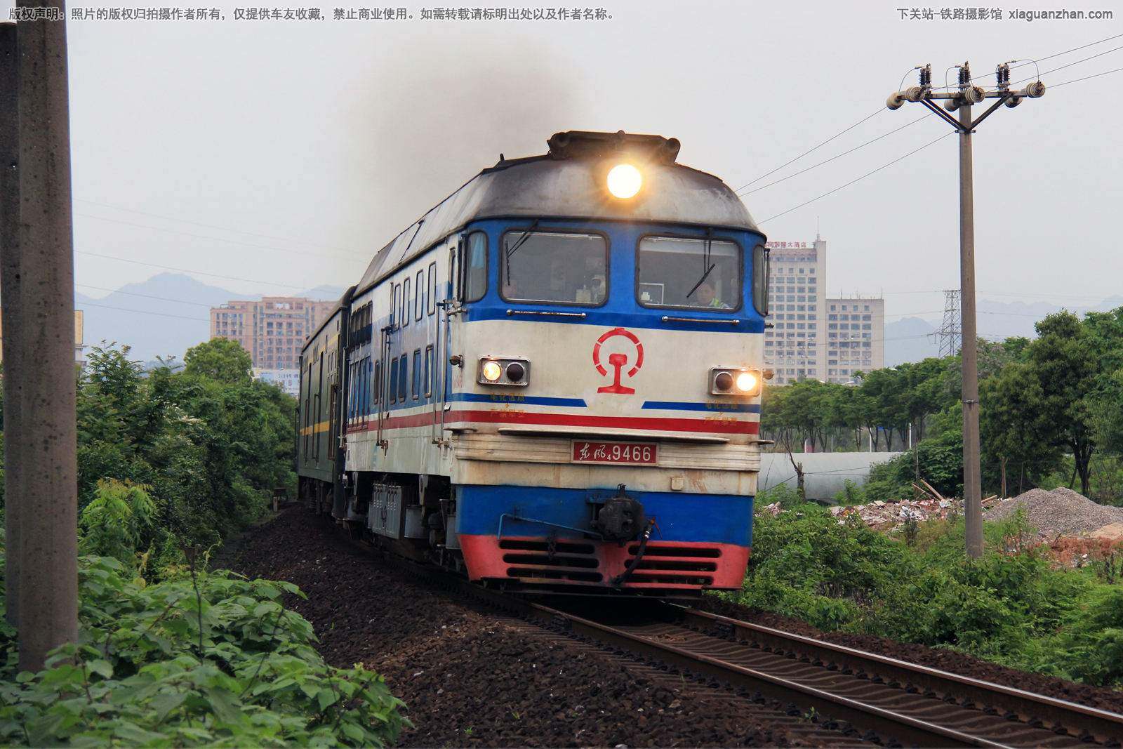 东风4-9466 DF4-9466 金温铁路 东风4-9466 DF4-9466 金温铁路