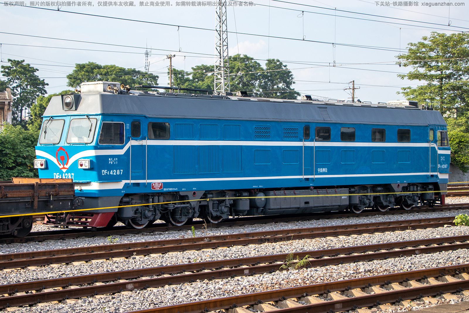 东风4C-4287 DF4C-4287 宁局柳段 东风4C-4287 DF4C-4287 宁局柳段