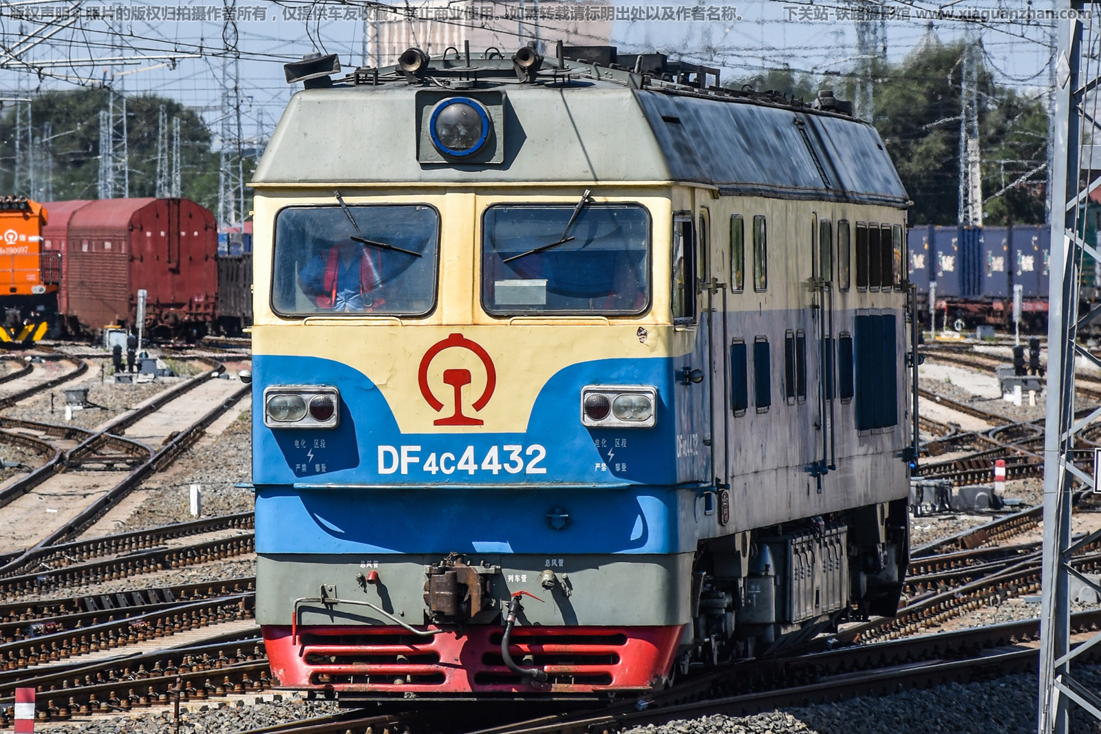 东风4C-4432 DF4C-4432 哈局哈段 东风4C-4432 DF4C-4432 哈局哈段