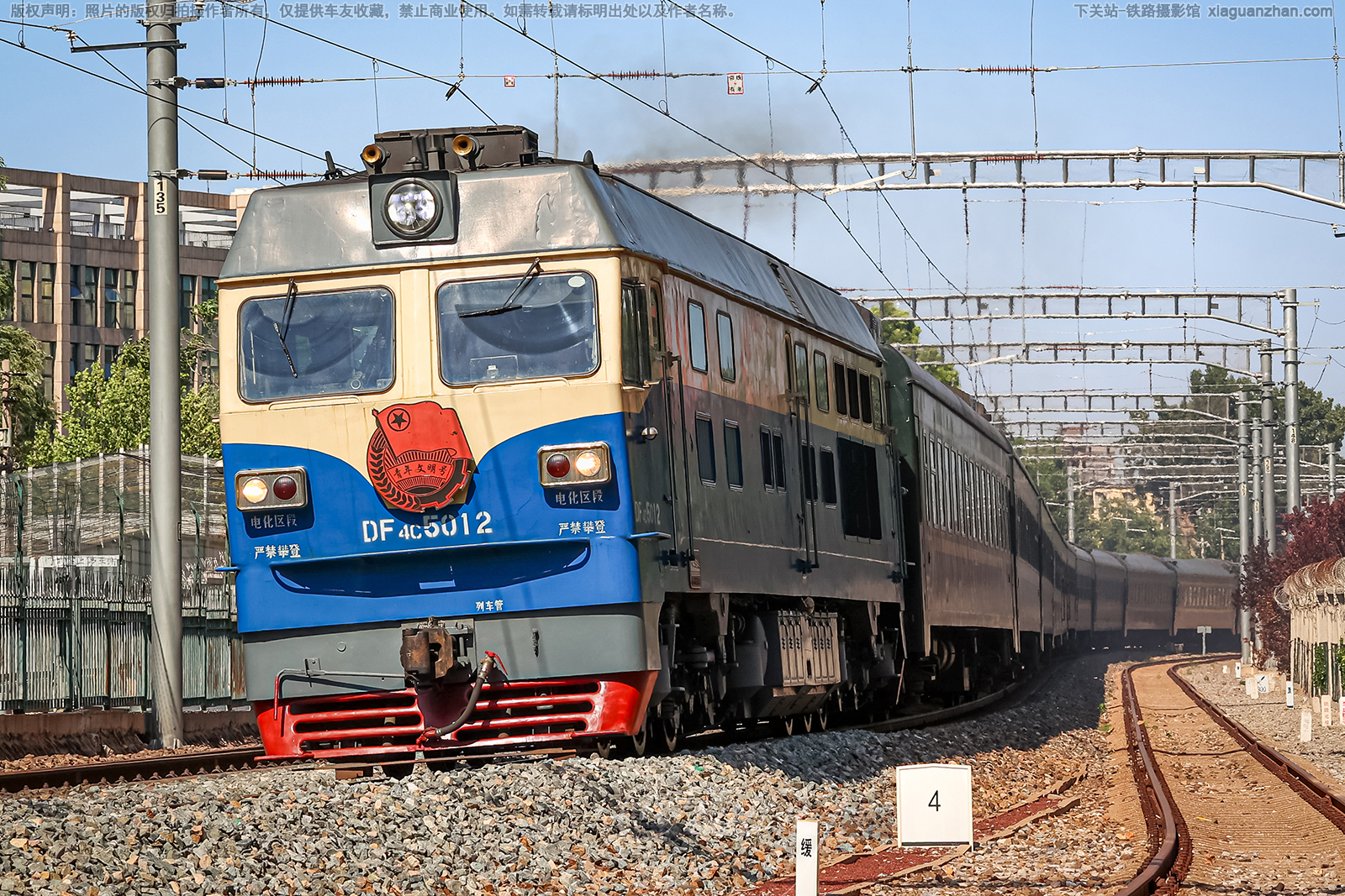 东风4C-5012 DF4C-5012 京局怀段 东风4C-5012 DF4C-5012 京局怀段