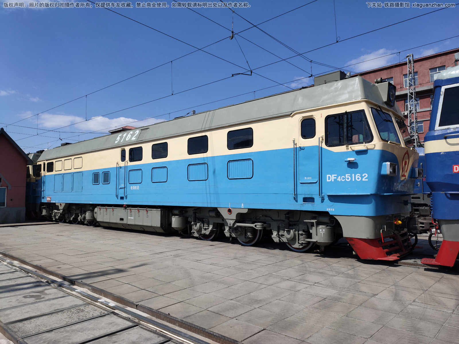 东风4C-5162 DF4C-5162 哈局哈段 东风4C-5162 DF4C-5162 哈局哈段