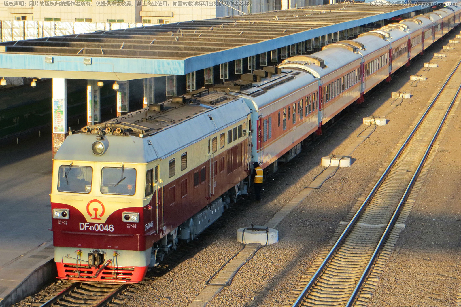 东风4D-0046 DF4D-0046 沈局辽段 东风4D-0046 DF4D-0046 沈局辽段