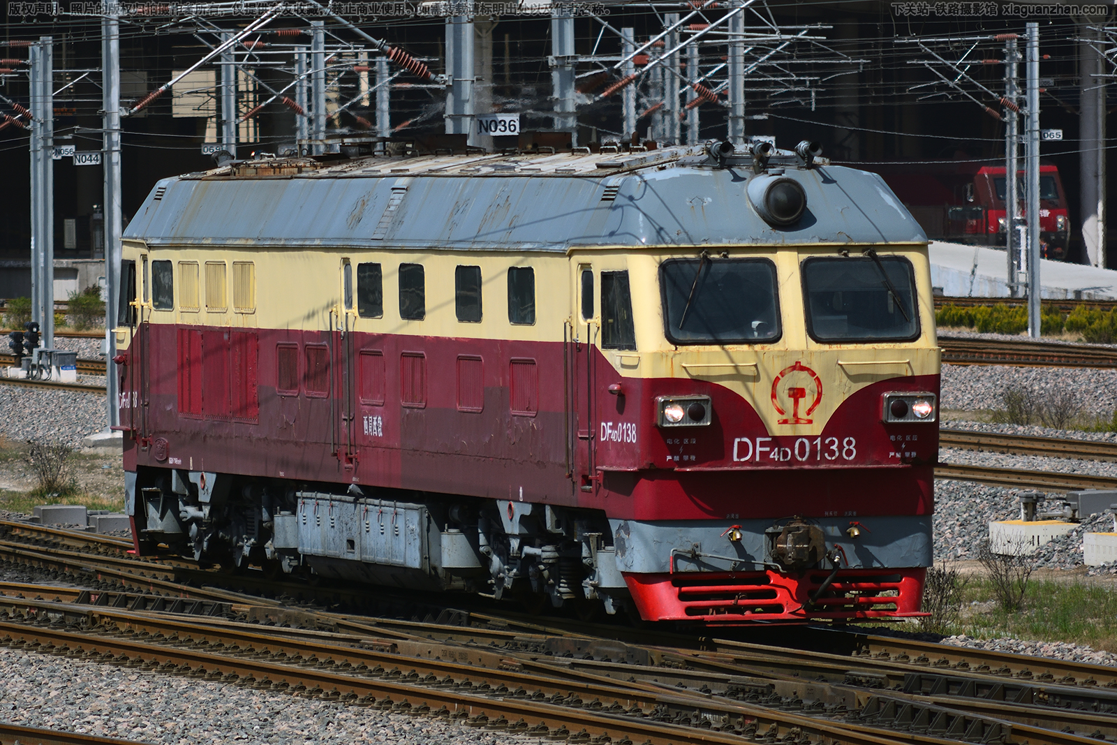 东风4D-0138 DF4D-0138 西局西段 东风4D-0138 DF4D-0138 西局西段