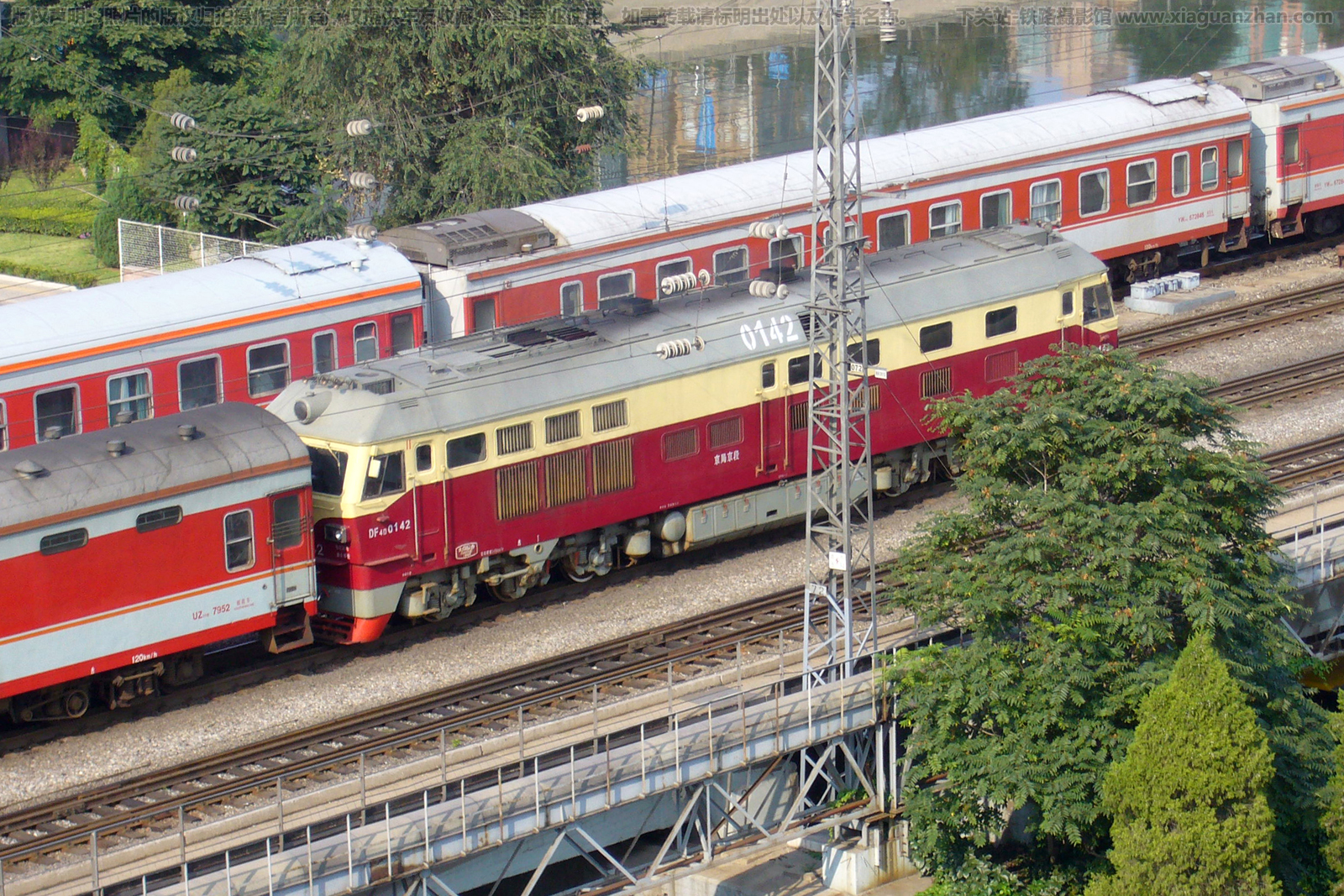 东风4D-0142 DF4D-0142 京局京段 东风4D-0142 DF4D-0142 京局京段