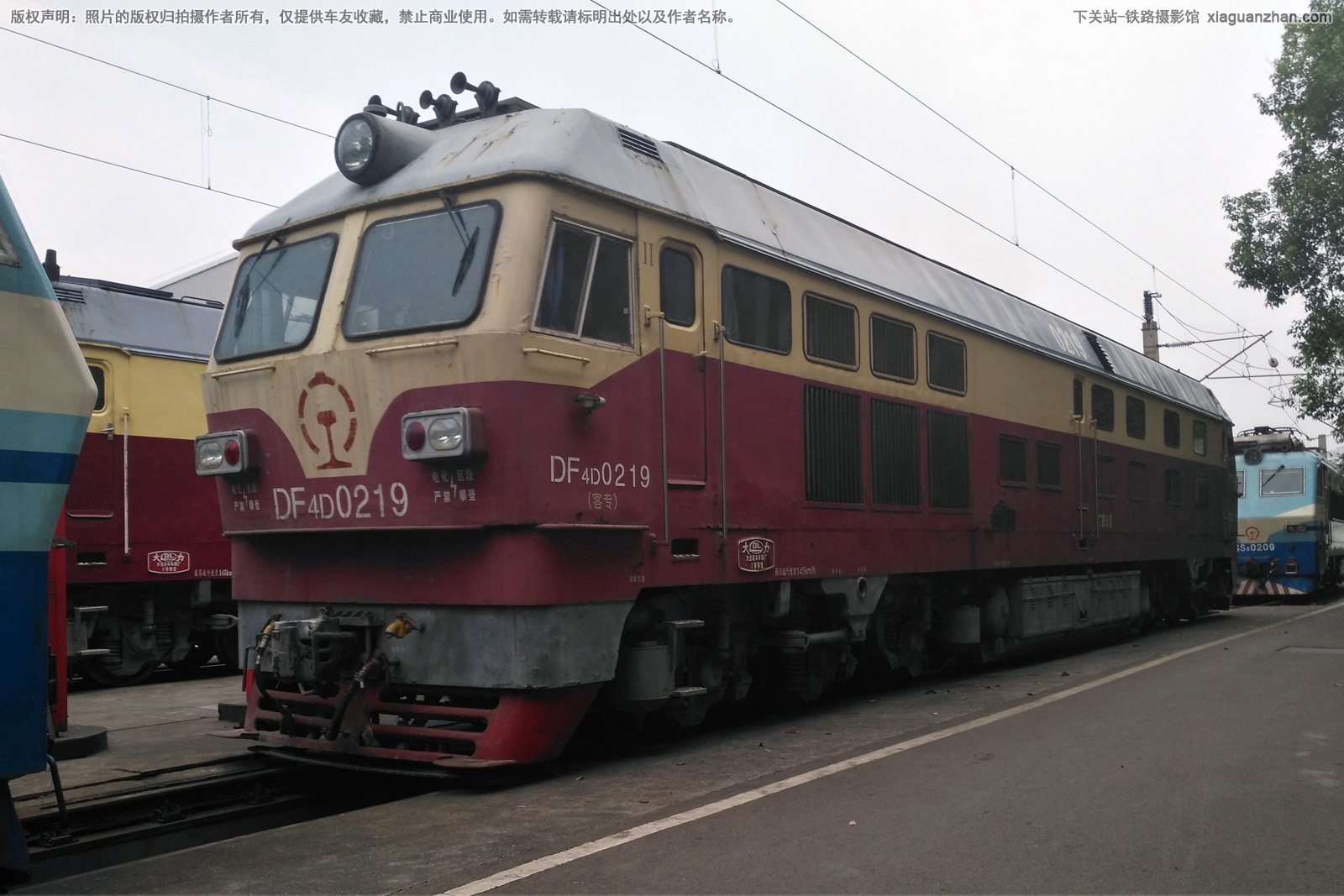 东风4D-0219 DF4D-0219 广铁长段 东风4D-0219 DF4D-0219 广铁长段