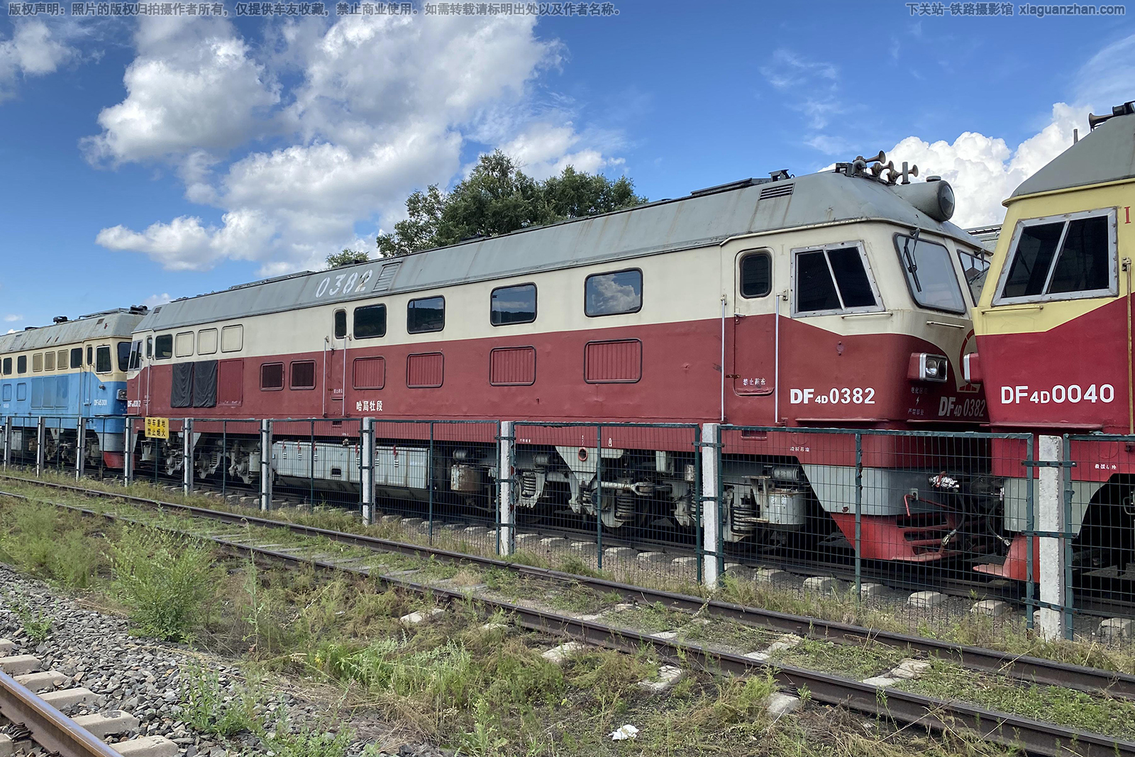 东风4D-0382 DF4D-0382 哈局牡段 东风4D-0382 DF4D-0382 哈局牡段