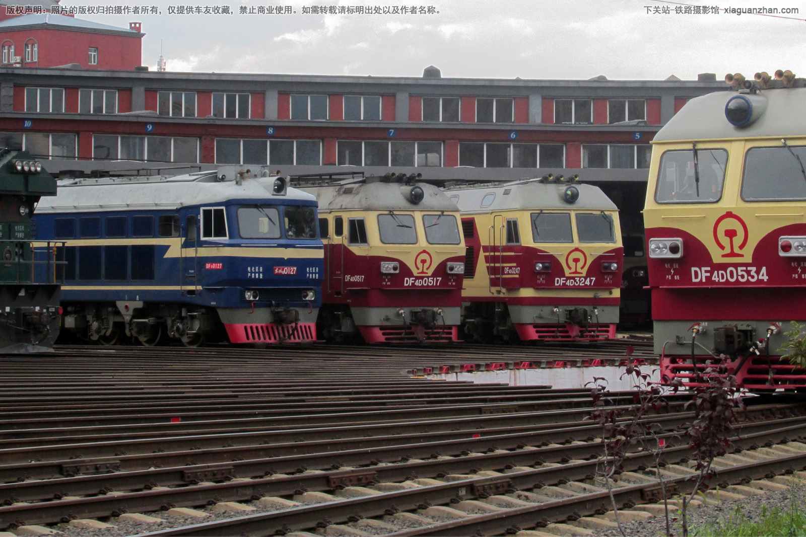 东风4D-0517 DF4D-0517 哈局牡段 东风4D-0517 DF4D-0517 哈局牡段