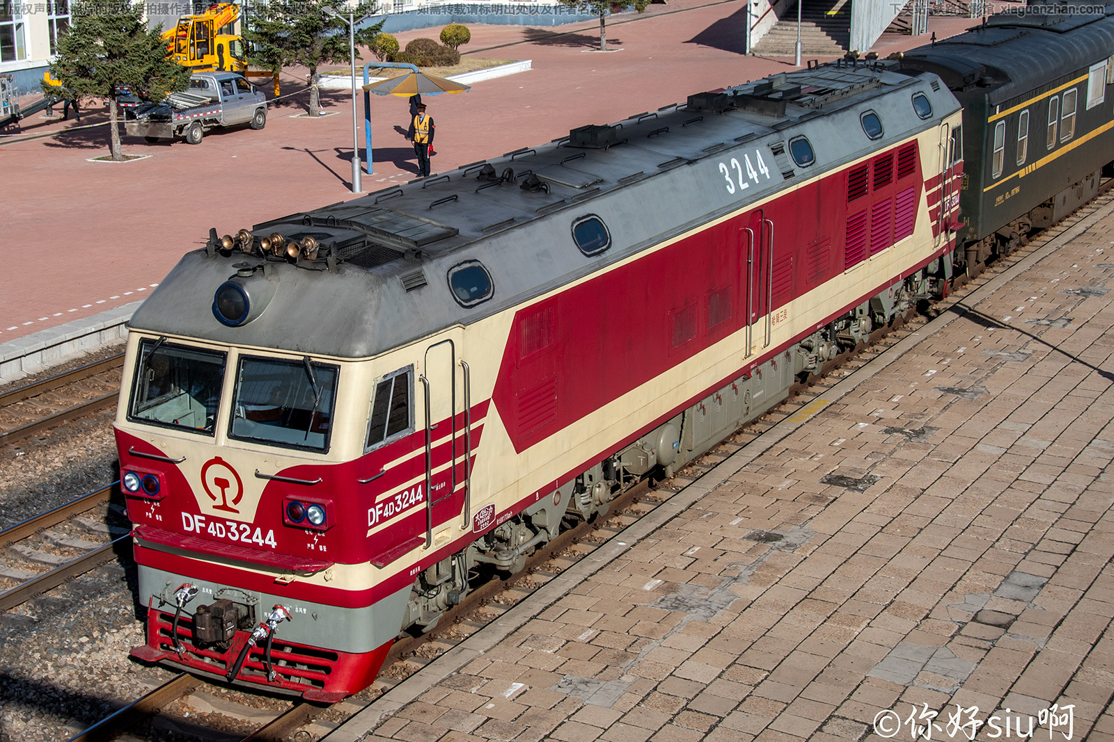 东风4D-3244 DF4D-3244 哈局三段 东风4D-3244 DF4D-3244 哈局三段