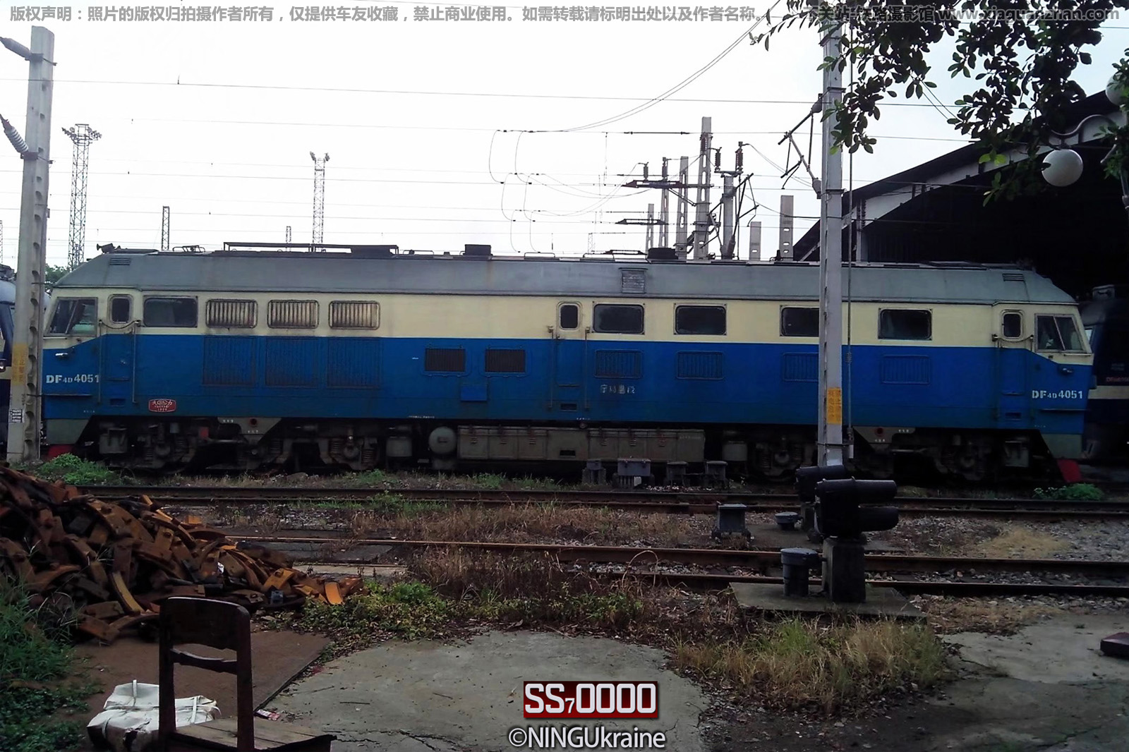 东风4D-4051 DF4D-4051 宁局邕段 东风4D-4051 DF4D-4051 宁局邕段