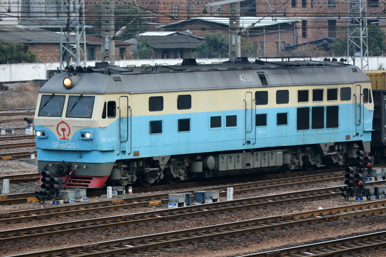 东风4D-4201 DF4D-4201 南局福段 东风4D-4201 DF4D-4201 南局福段