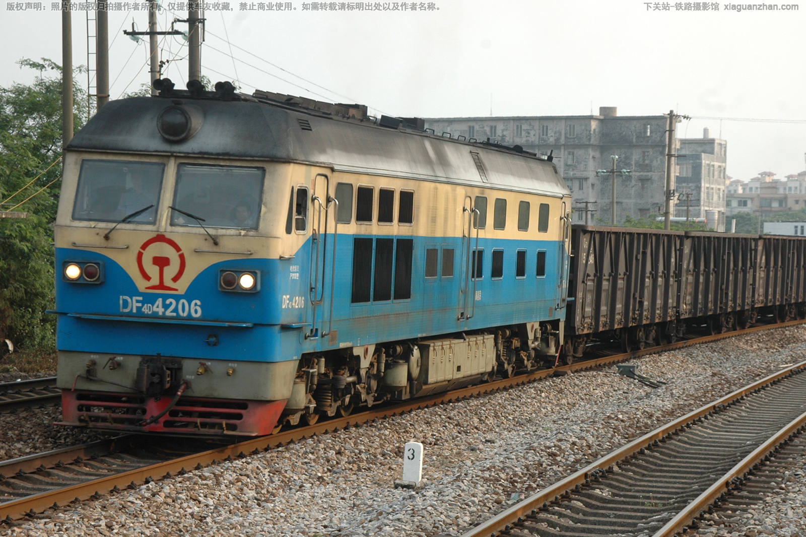 东风4D-4206 DF4D-4206 宁局邕段 东风4D-4206 DF4D-4206 宁局邕段