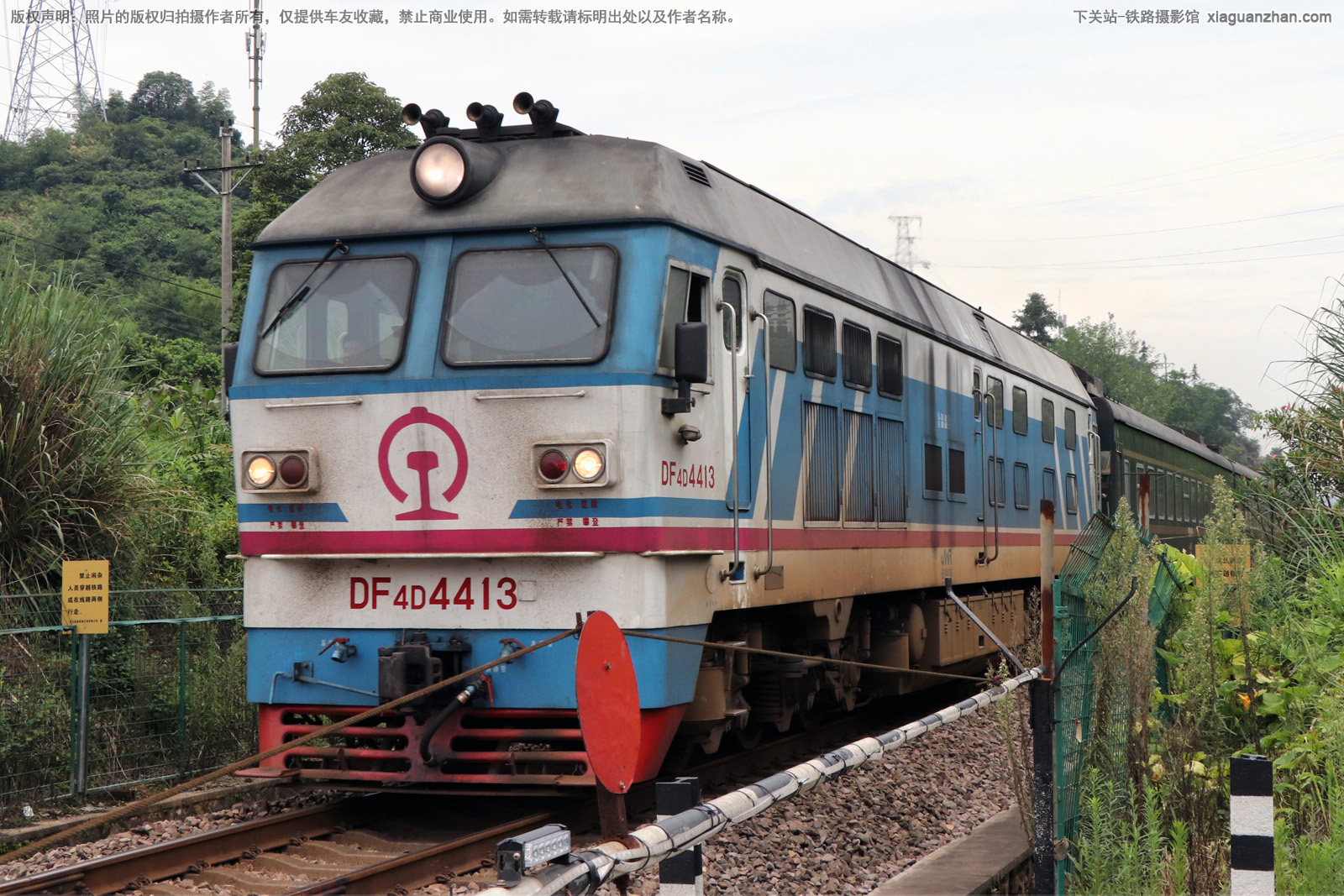 东风4D-4413 DF4D-4413 金温温段 东风4D-4413 DF4D-4413 金温温段