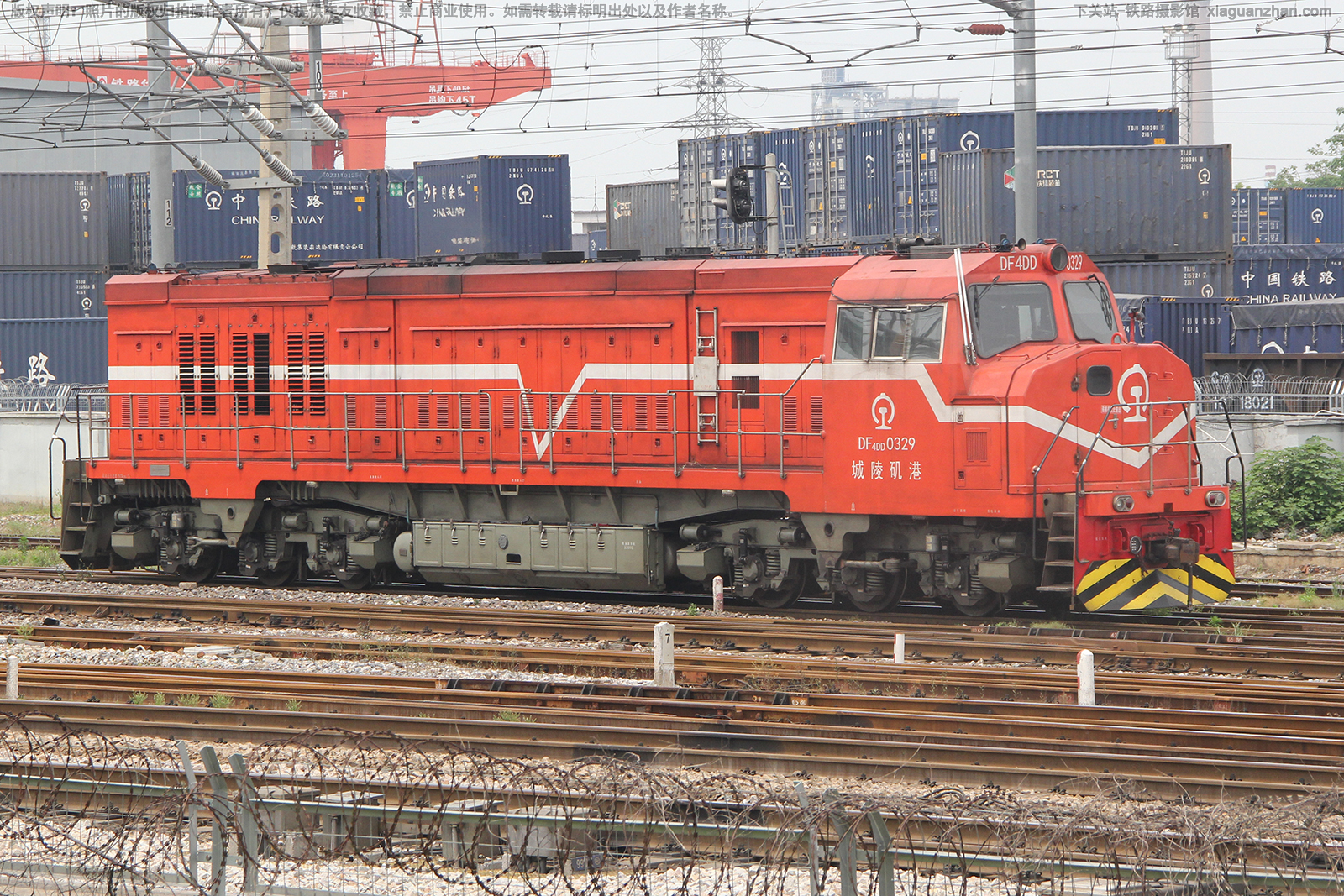 东风4DD-0329 DF4DD-0329 城陵矶港 东风4DD-0329 DF4DD-0329 城陵矶港