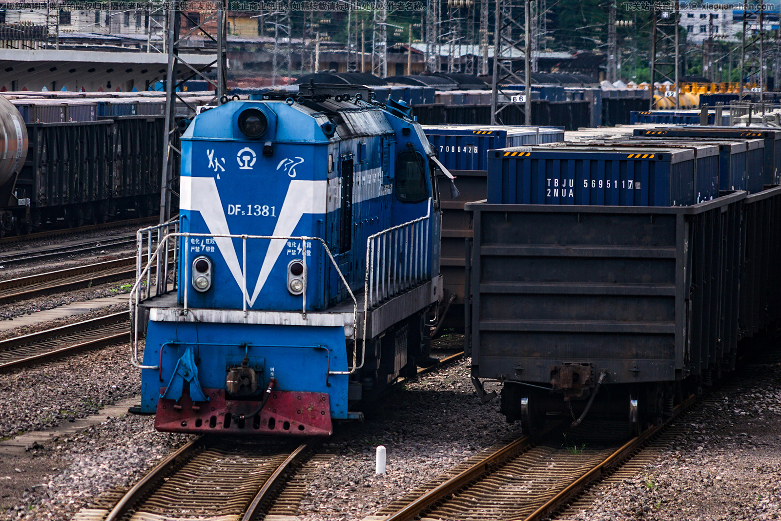 东风5-1381 DF5-1381 南局福段 东风5-1381 DF5-1381 南局福段