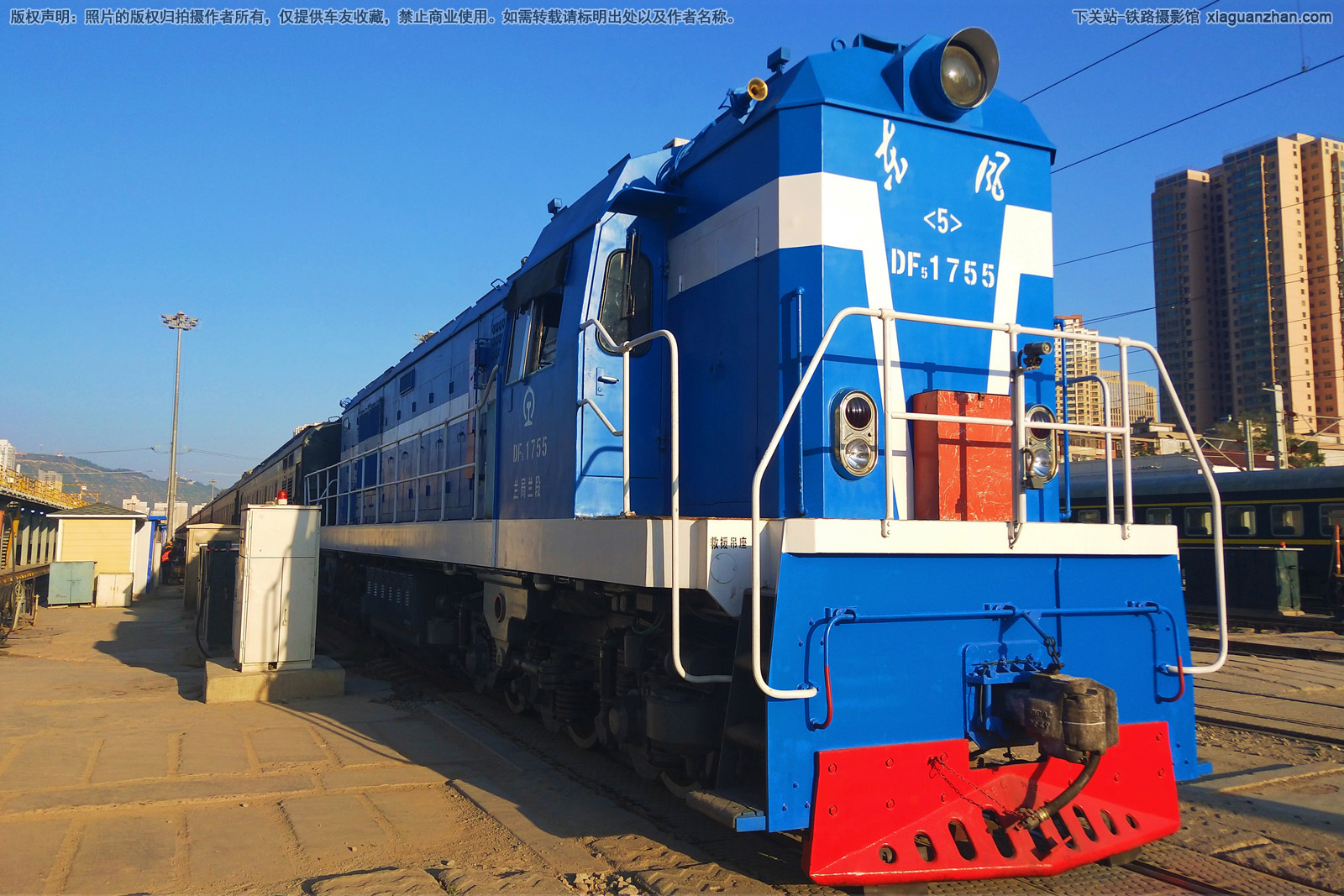 东风5-1755 DF5-1755 兰局兰段 东风5-1755 DF5-1755 兰局兰段