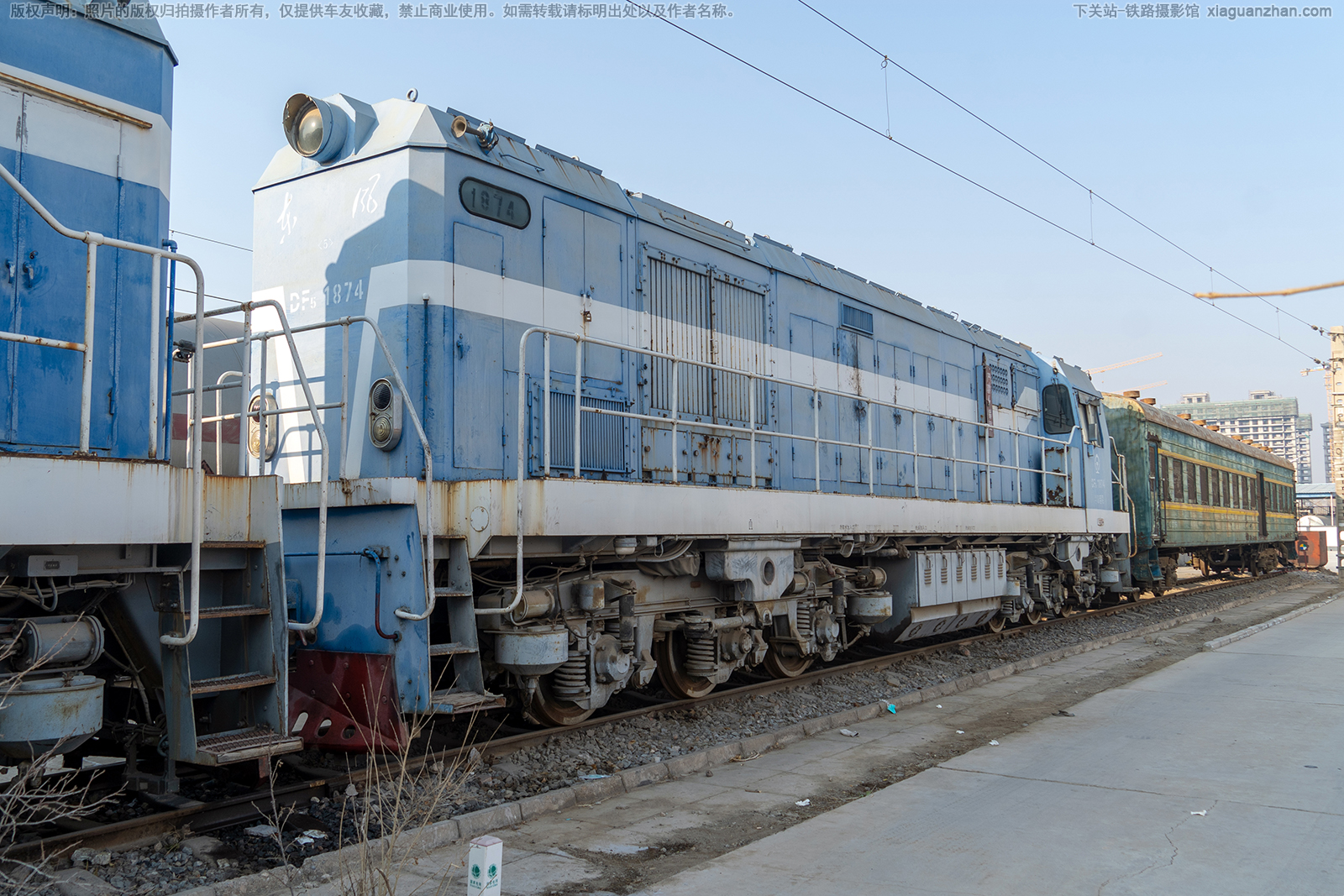 东风5-1874 DF5-1874 兰局迎段 东风5-1874 DF5-1874 兰局迎段