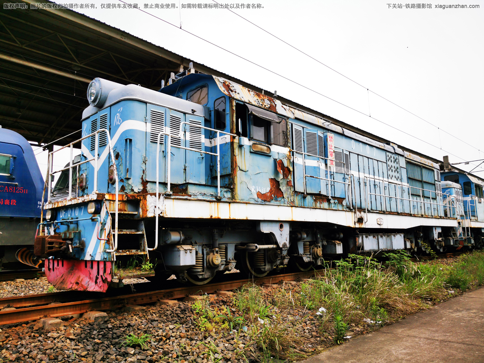 东风7-0107 DF7-0107 武局江段 东风7-0107 DF7-0107 武局江段