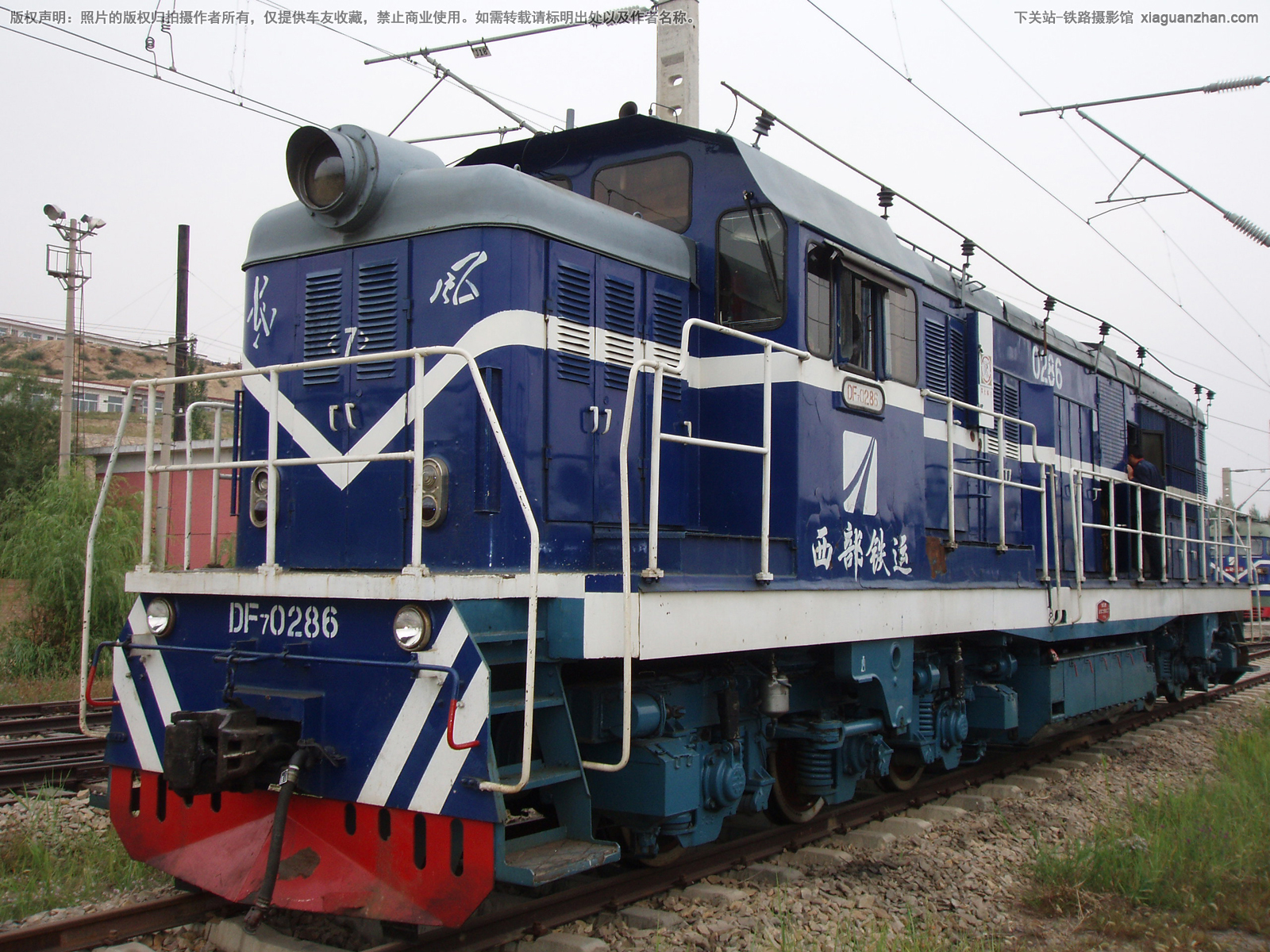 东风7-0286 DF7-0286 西部铁运 东风7-0286 DF7-0286 西部铁运