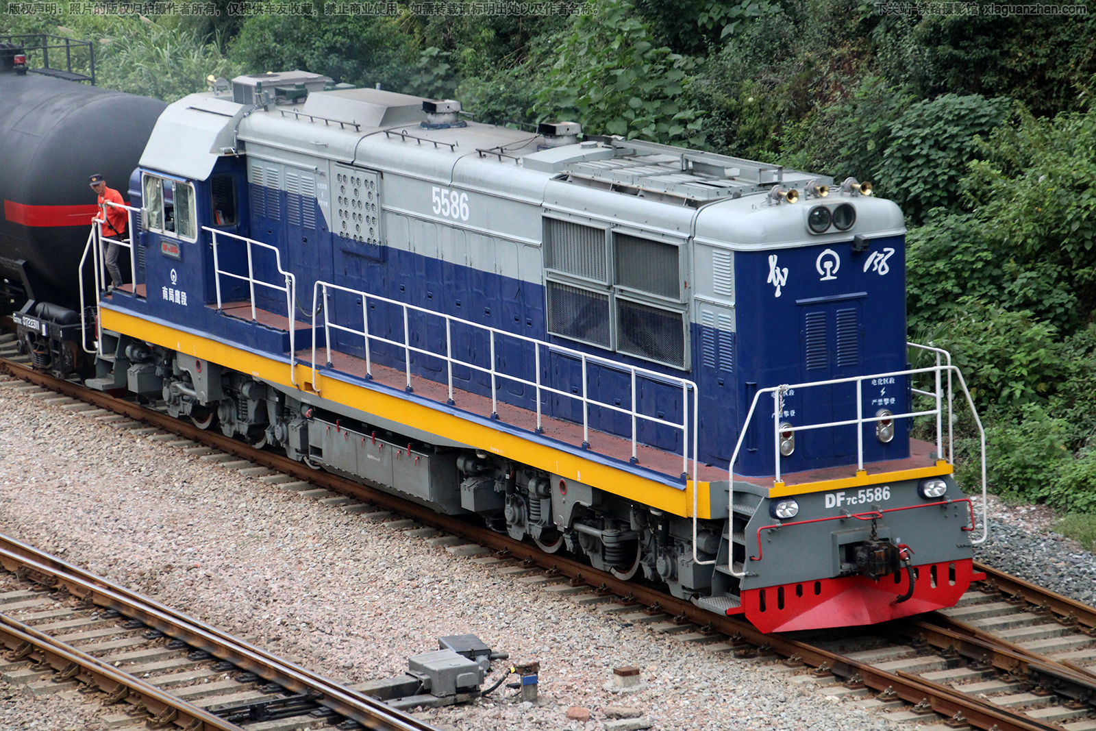 东风7C-5586 DF7C-5586 南局鹰段 东风7C-5586 DF7C-5586 南局鹰段