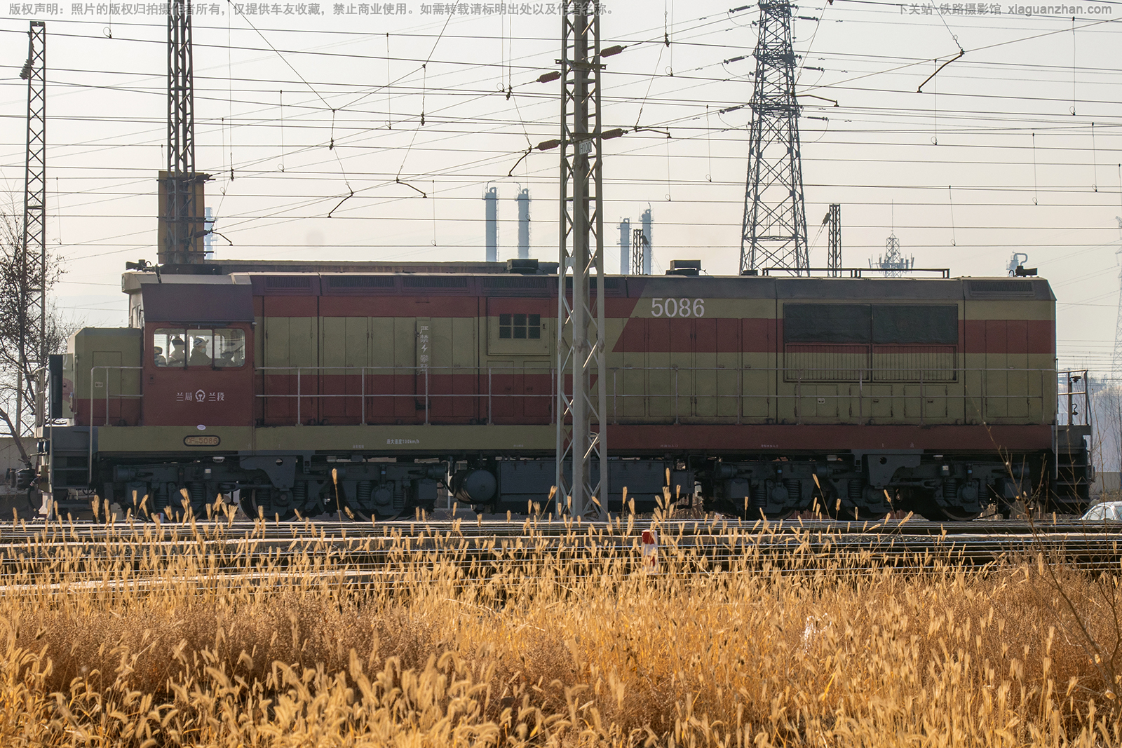 东风7G-5086 DF7G-5086 兰局兰段 东风7G-5086 DF7G-5086 兰局兰段