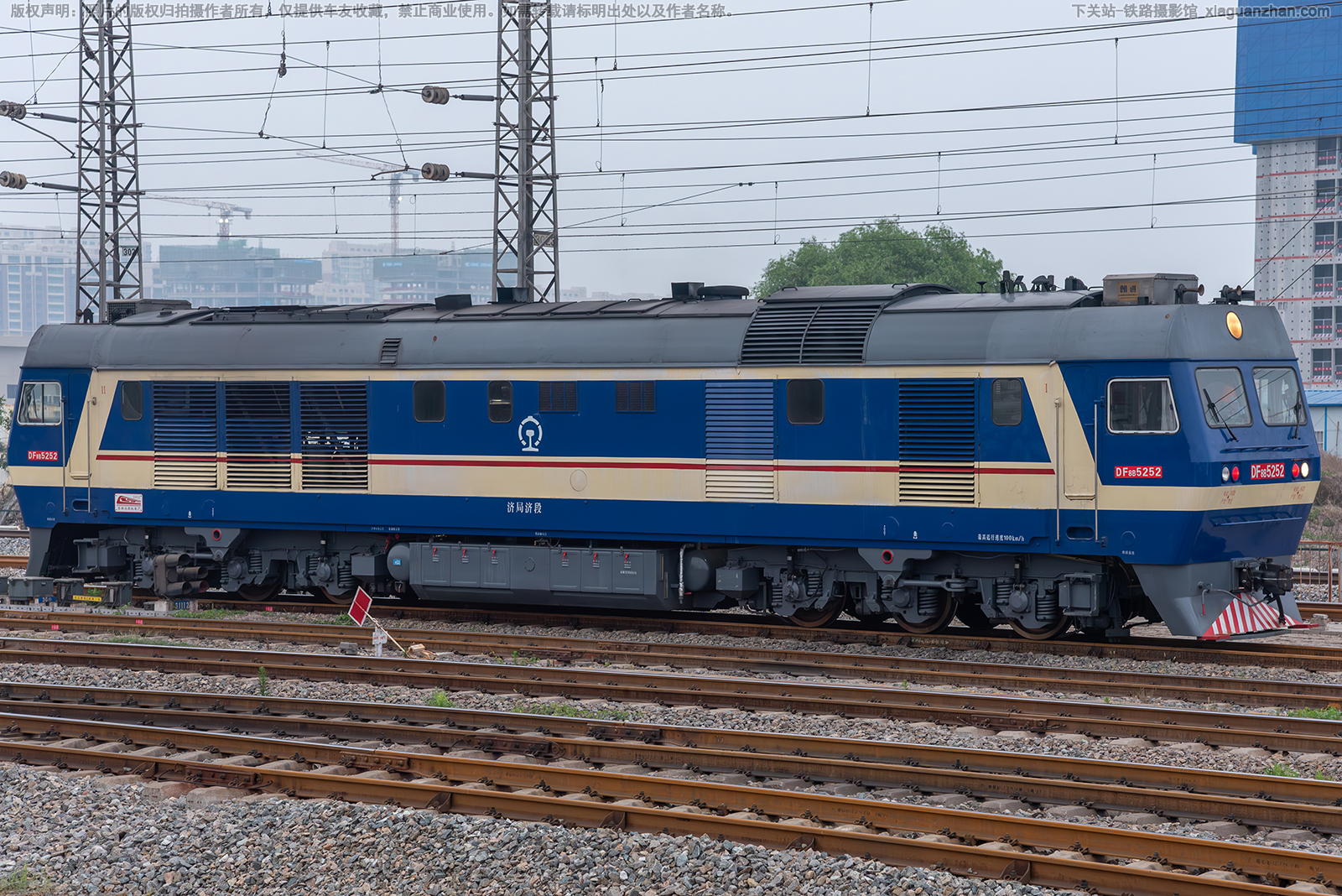 东风8B-5252 DF8B-5252 济局济段 东风8B-5252 DF8B-5252 济局济段