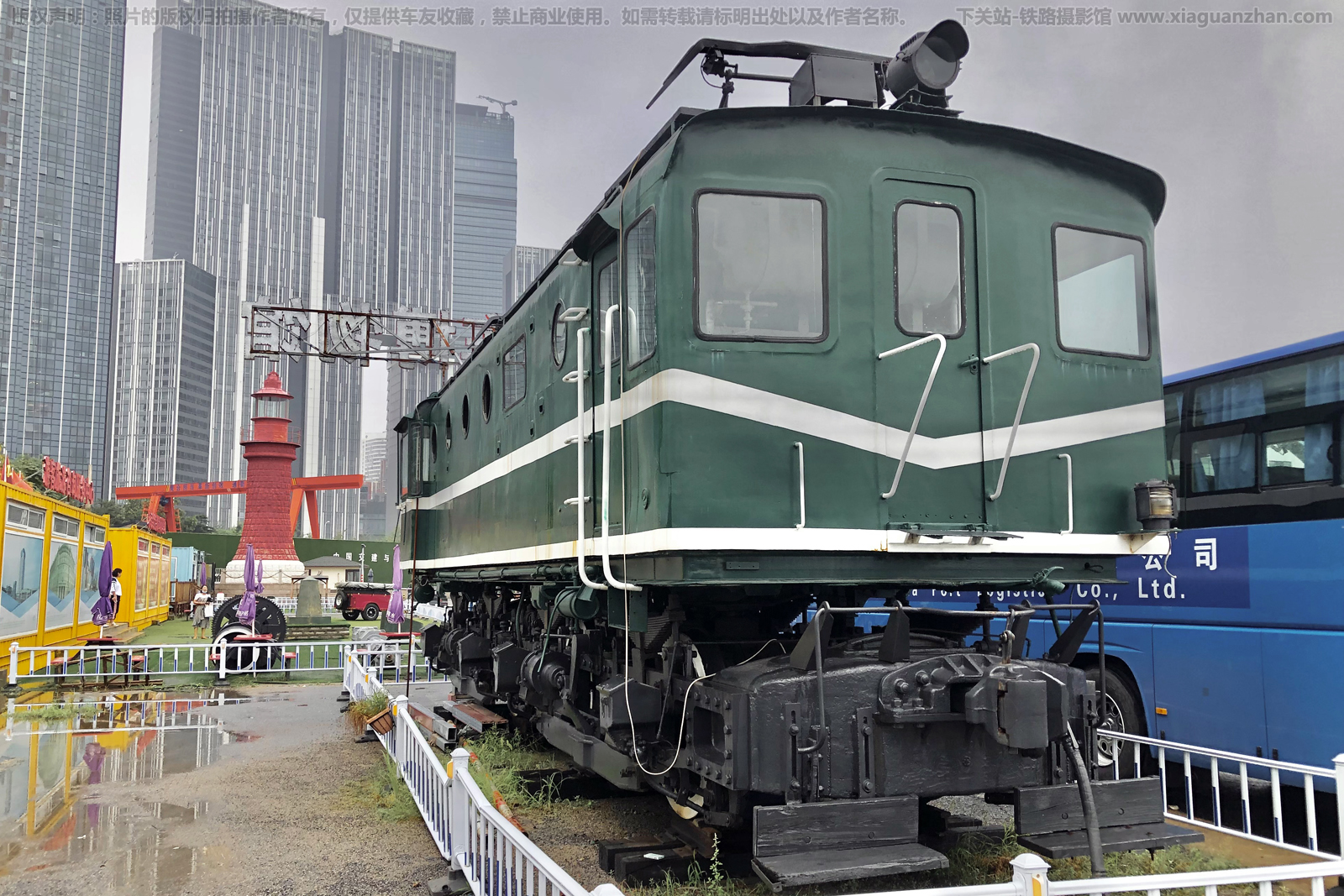 Dekii型电力机车-1 大连甘井子煤码头(大连老码头) Dekii型电力机车-1 大连甘井子煤码头(大连老码头)