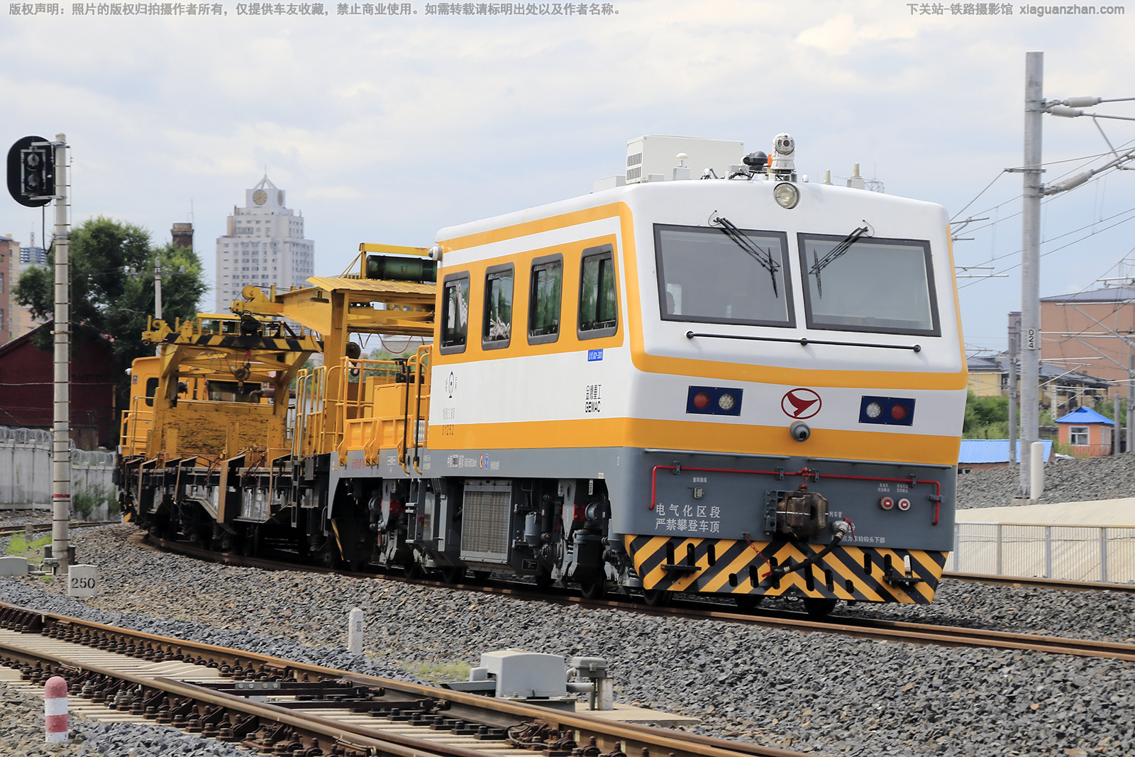 GCY-300Ⅱ-01252 哈局牡丹江工务段 GCY-300Ⅱ-01252 哈局牡丹江工务段