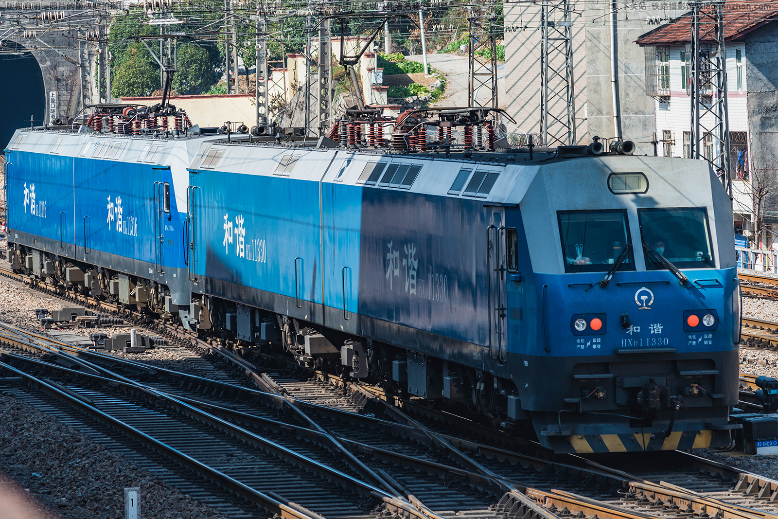 和谐电1-1330 HXD1-1330 广铁怀段 和谐电1-1330 HXD1-1330 广铁怀段