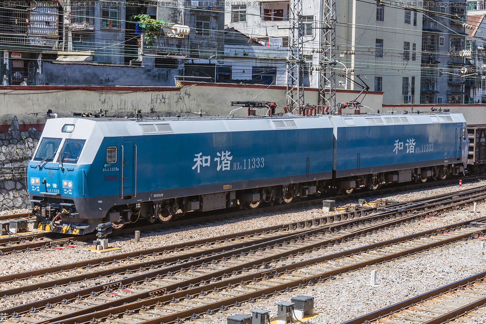 和谐电1-1333 HXD1-1333 广铁怀段 和谐电1-1333 HXD1-1333 广铁怀段