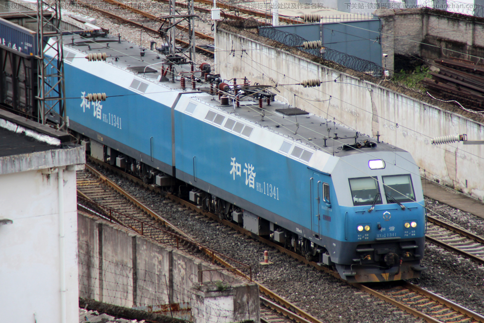 和谐电1-1341 HXD1-1341 广铁怀段 和谐电1-1341 HXD1-1341 广铁怀段