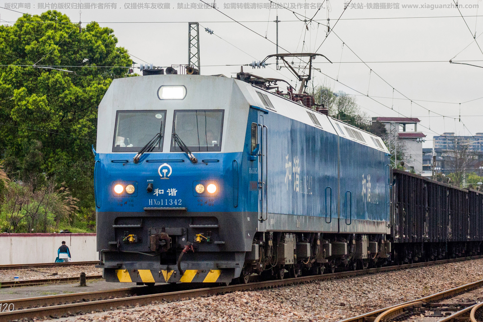 和谐电1-1342 HXD1-1342 广铁怀段 和谐电1-1342 HXD1-1342 广铁怀段