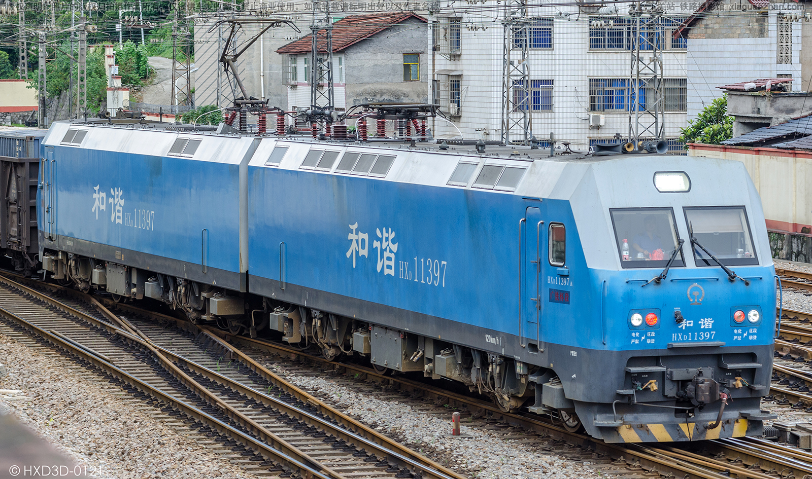 和谐电1-1397 HXD1-1397 广铁怀段 和谐电1-1397 HXD1-1397 广铁怀段