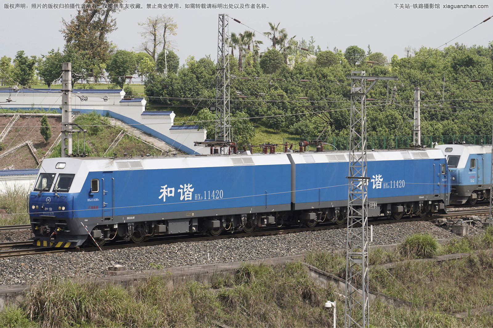 和谐电1-1420 HXD1-1420 广铁怀段 和谐电1-1420 HXD1-1420 广铁怀段