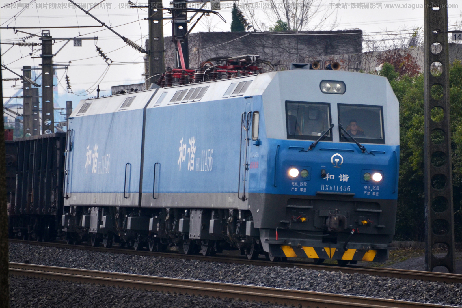 和谐电1-1456 HXD1-1456 武局襄段 和谐电1-1456 HXD1-1456 武局襄段