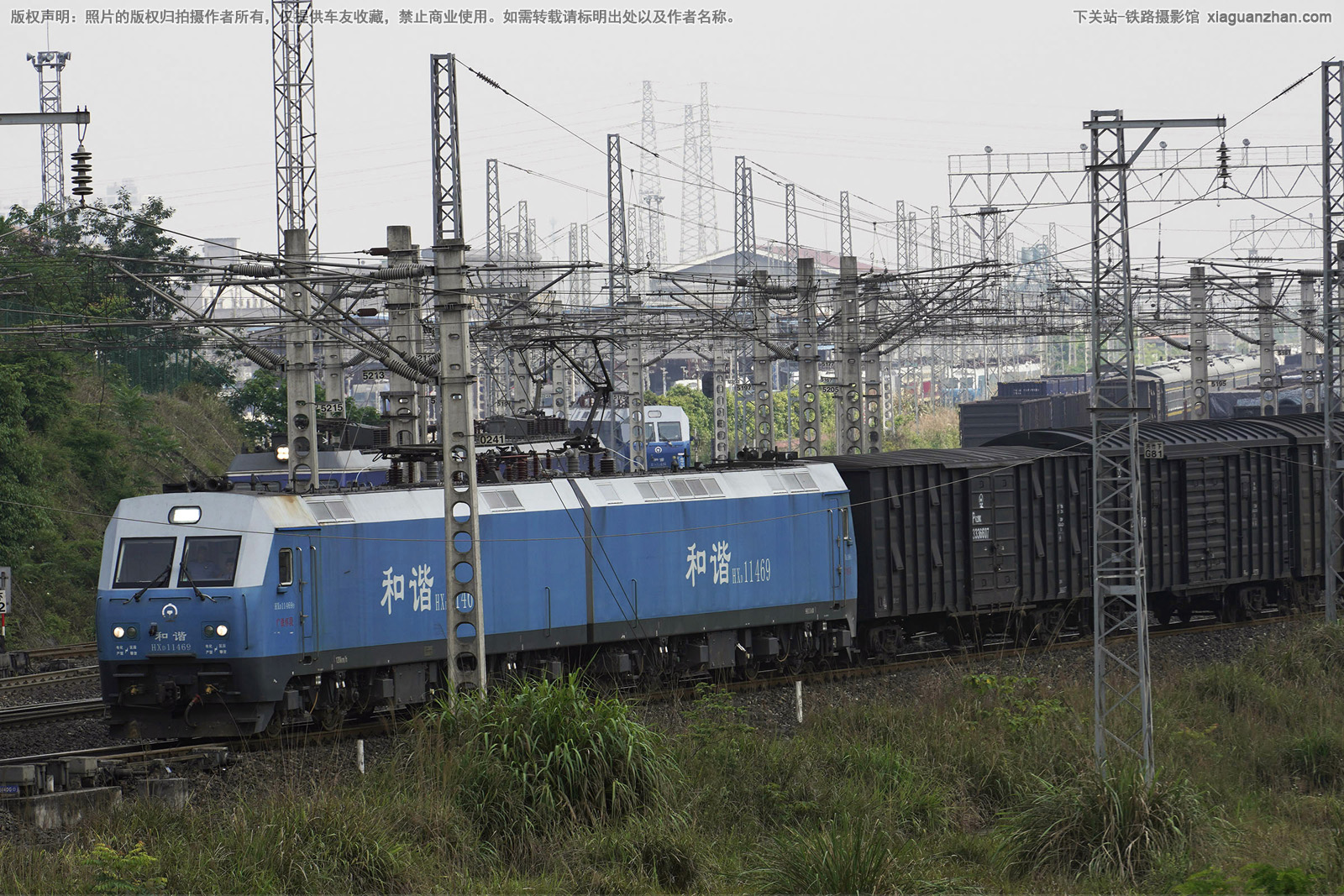 和谐电1-1469 HXD1-1469 广铁怀段 和谐电1-1469 HXD1-1469 广铁怀段