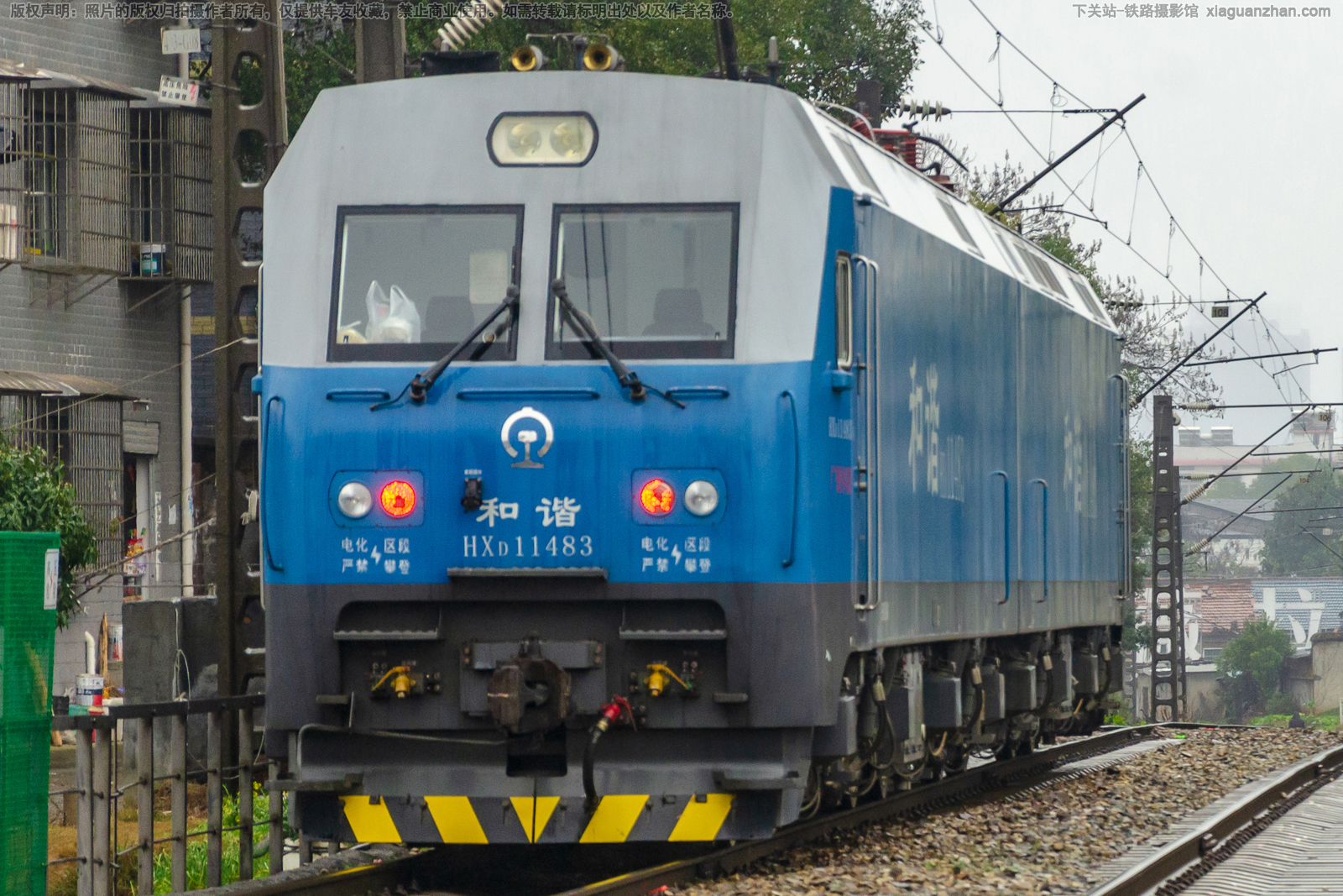 和谐电1-1483 HXD1-1483 广铁怀段 和谐电1-1483 HXD1-1483 广铁怀段