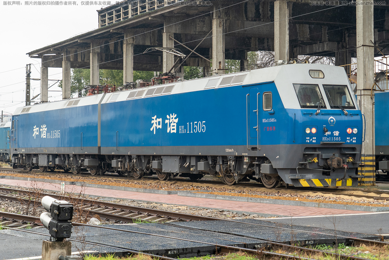 和谐电1-1505 HXD1-1505 广铁怀段 和谐电1-1505 HXD1-1505 广铁怀段