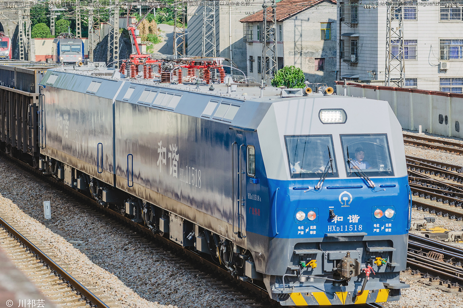 和谐电1-1518 HXD1-1518 广铁怀段 和谐电1-1518 HXD1-1518 广铁怀段